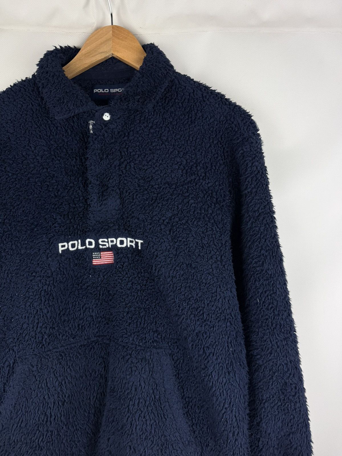 Polo Ralph Lauren Polo Sport Ralph Lauren Big Logo Fleece Sweatshirt Pullover Size US L / EU 52-54 / 3 - 3 Thumbnail
