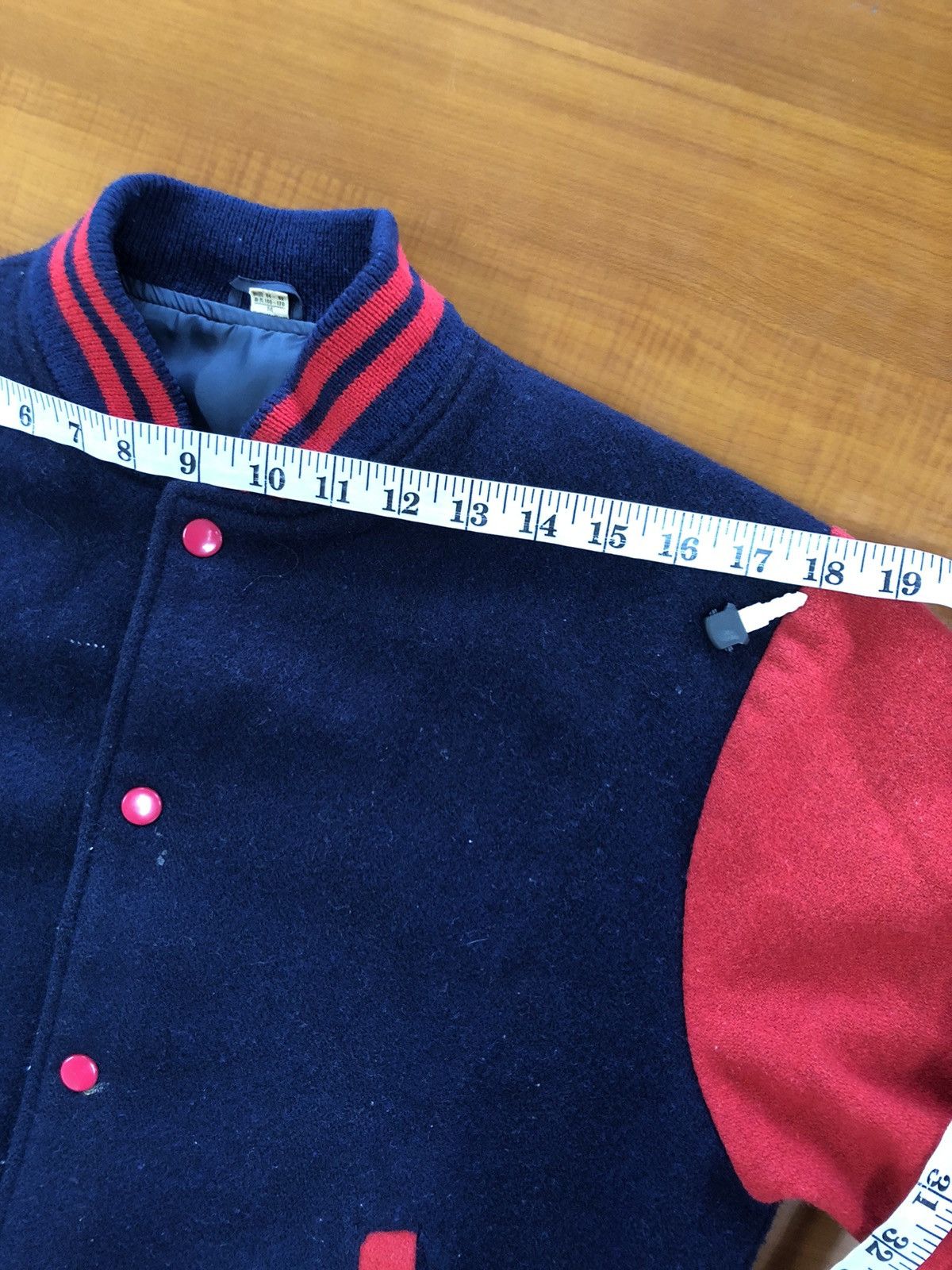 Japanese Brand Jaspo Vintage Varsity Jacket Size US M / EU 48-50 / 2 - 14 Thumbnail
