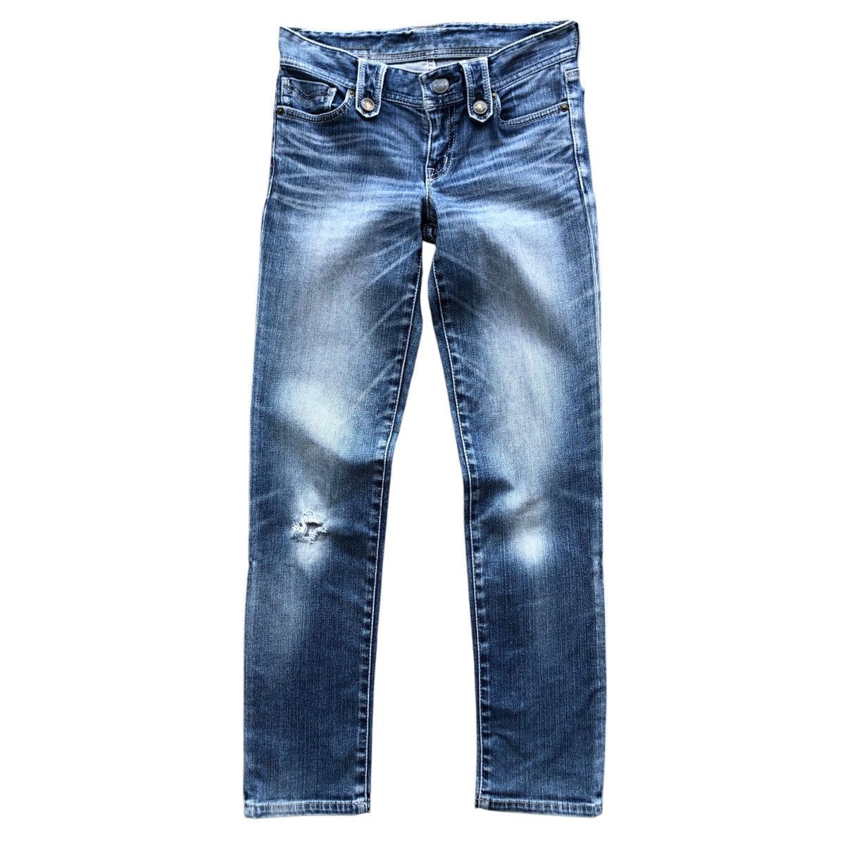 Burberry × Japanese Brand Distressed BURBERRY slim jeans Size 29" - 1 Thumbnail