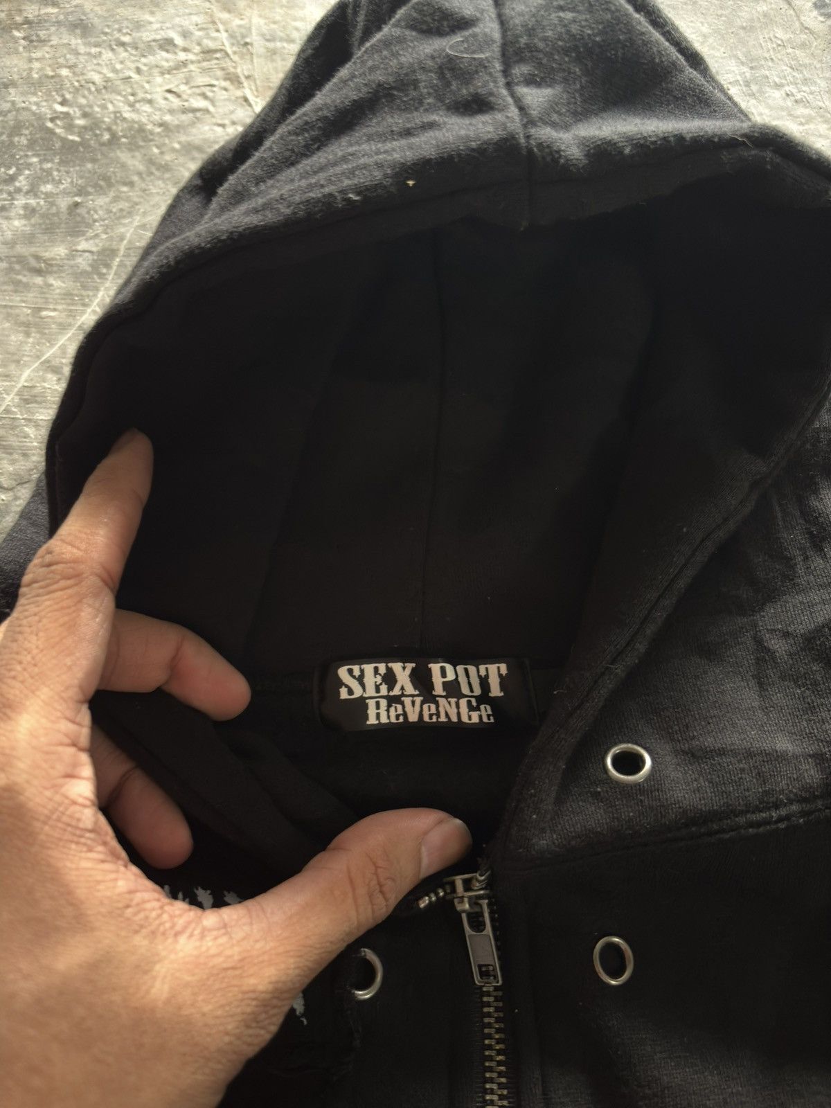 Sex Pot ReVeNGe SEX POT REVENGE hoodie punk anarchy chaos rude shock skull Size US M / EU 48-50 / 2 - 4 Thumbnail