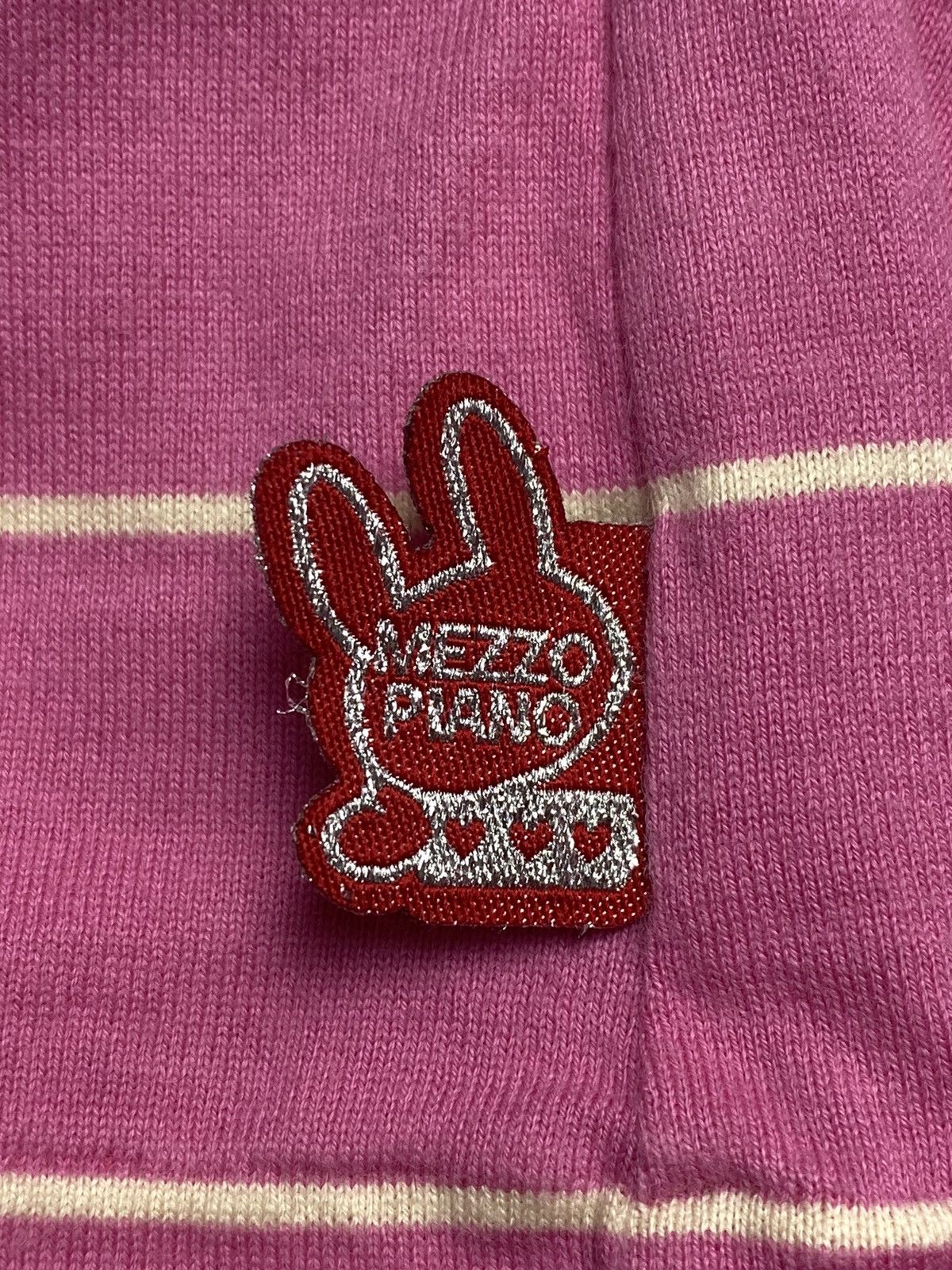Japanese Brand 2000s Mezzo Piano - Pink Summer Tank Top Size L / US 10 / IT 46 - 6 Thumbnail