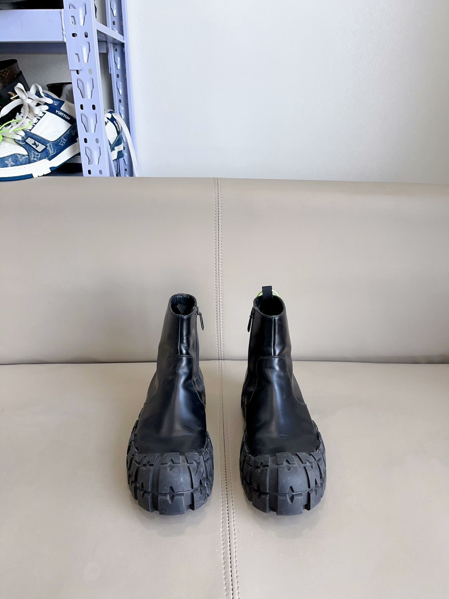 Prada Prada High-Top Tire Derby Shoes 41 Size US 8 / EU 41 - 1 Thumbnail