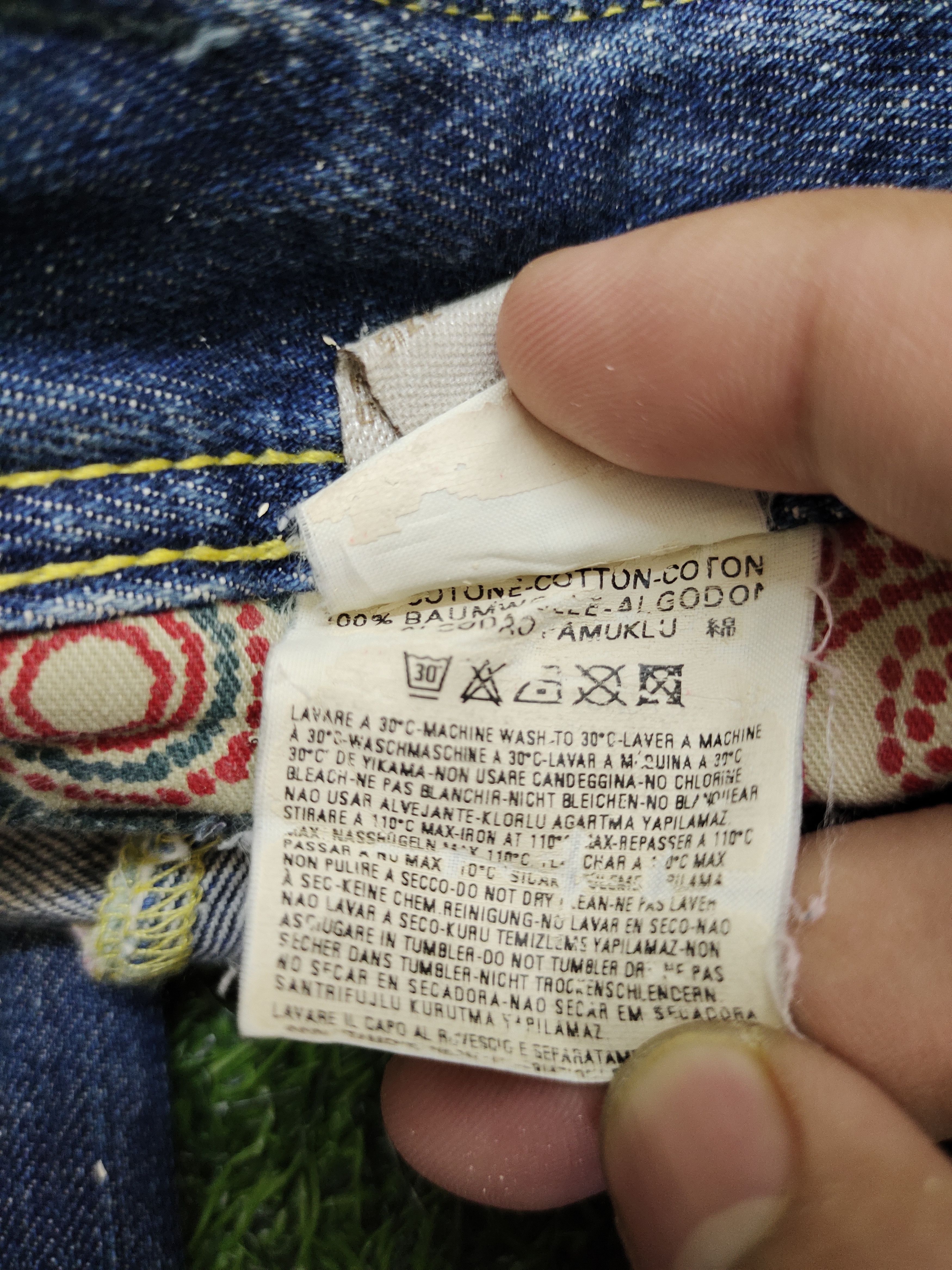 Diesel Vintage Y2k Diesel Paddom Distressed Denim Jeans Streetwear Size US 32 / EU 48 - 18 Thumbnail