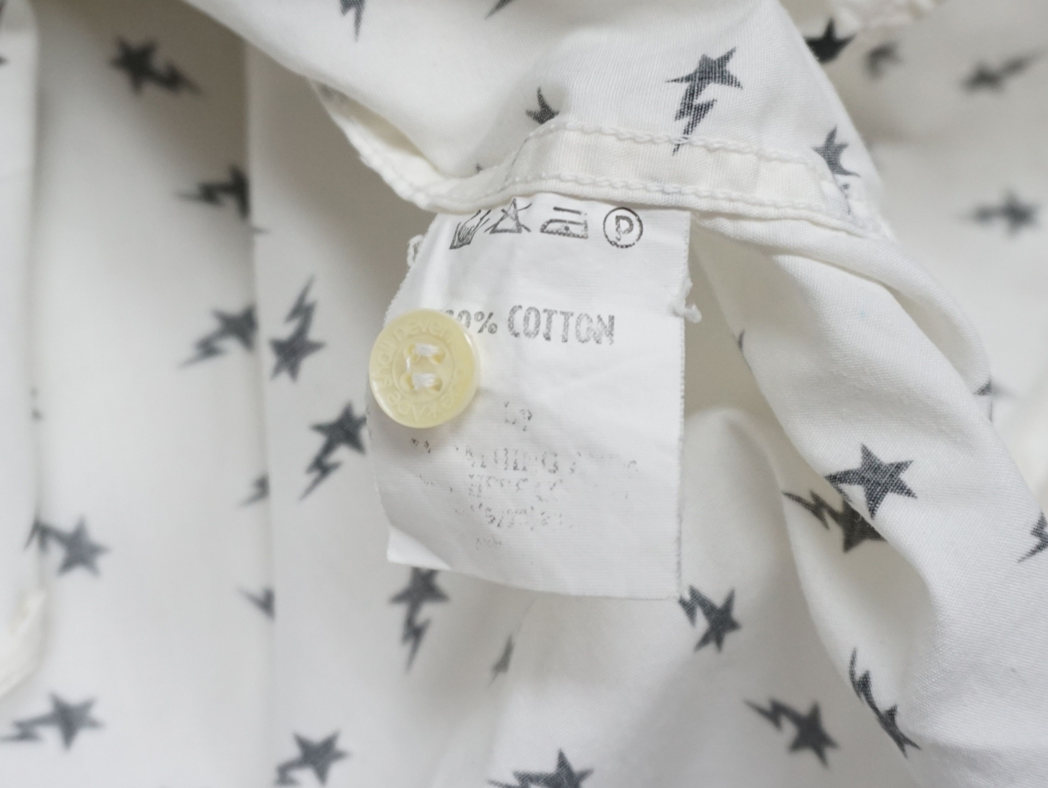 Bape × Vintage A Bathing Ape Star Print Button ups Shirt Size US XL / EU 56 / 4 - 6 Thumbnail