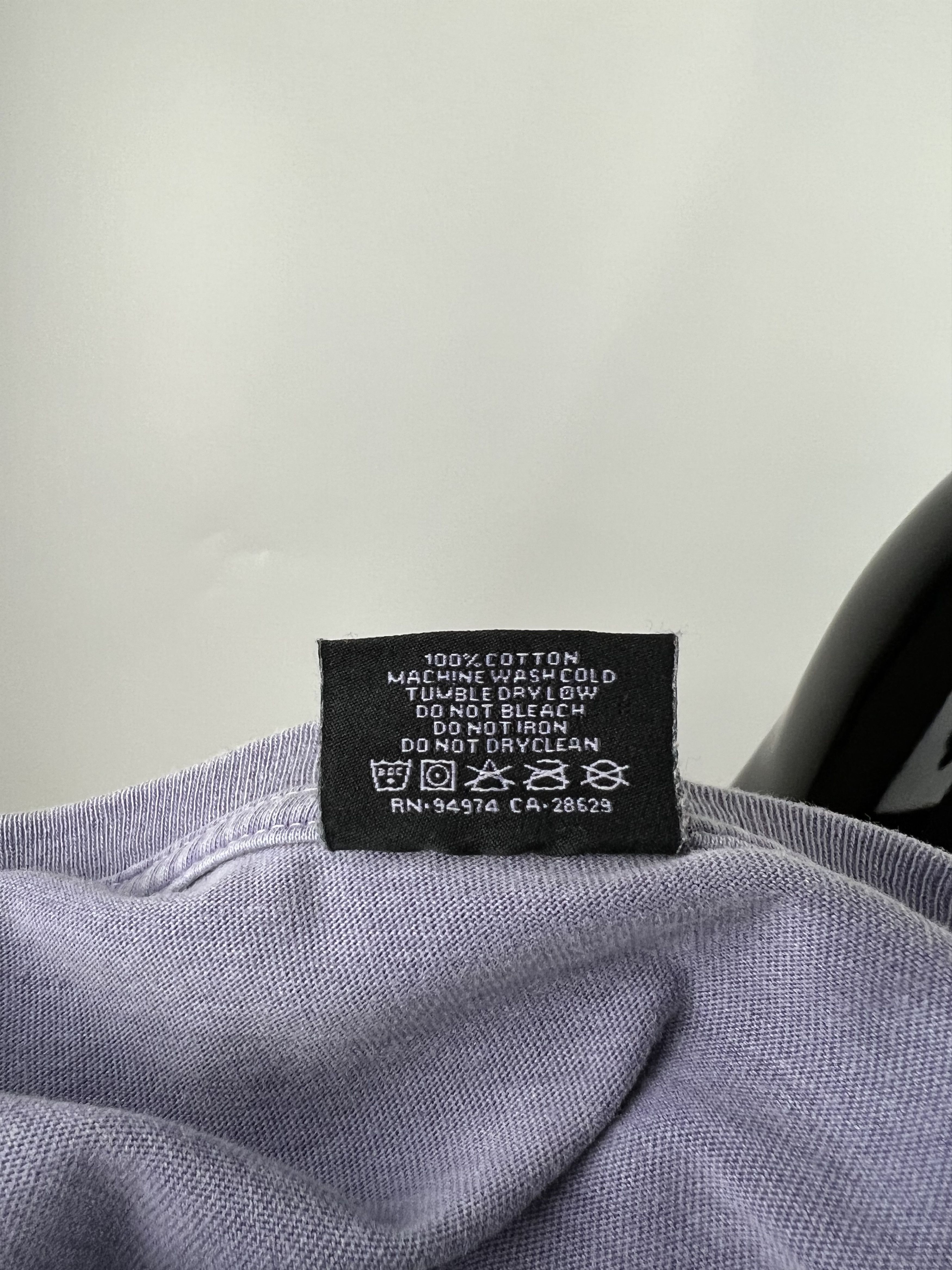 Stussy Rare Vintage Purple Stussy Big Logo T Shirt Men's Size XS Size US XS / EU 42 / 0 - 5 Thumbnail