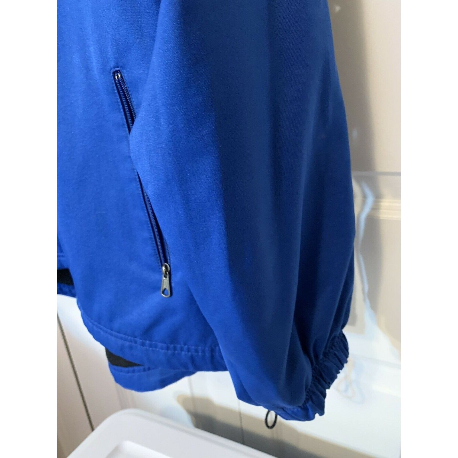 Nike Vintage Men’s Nike Jacket Sz Medium Full Zip Blue Polyester Size US M / EU 48-50 / 2 - 5 Thumbnail