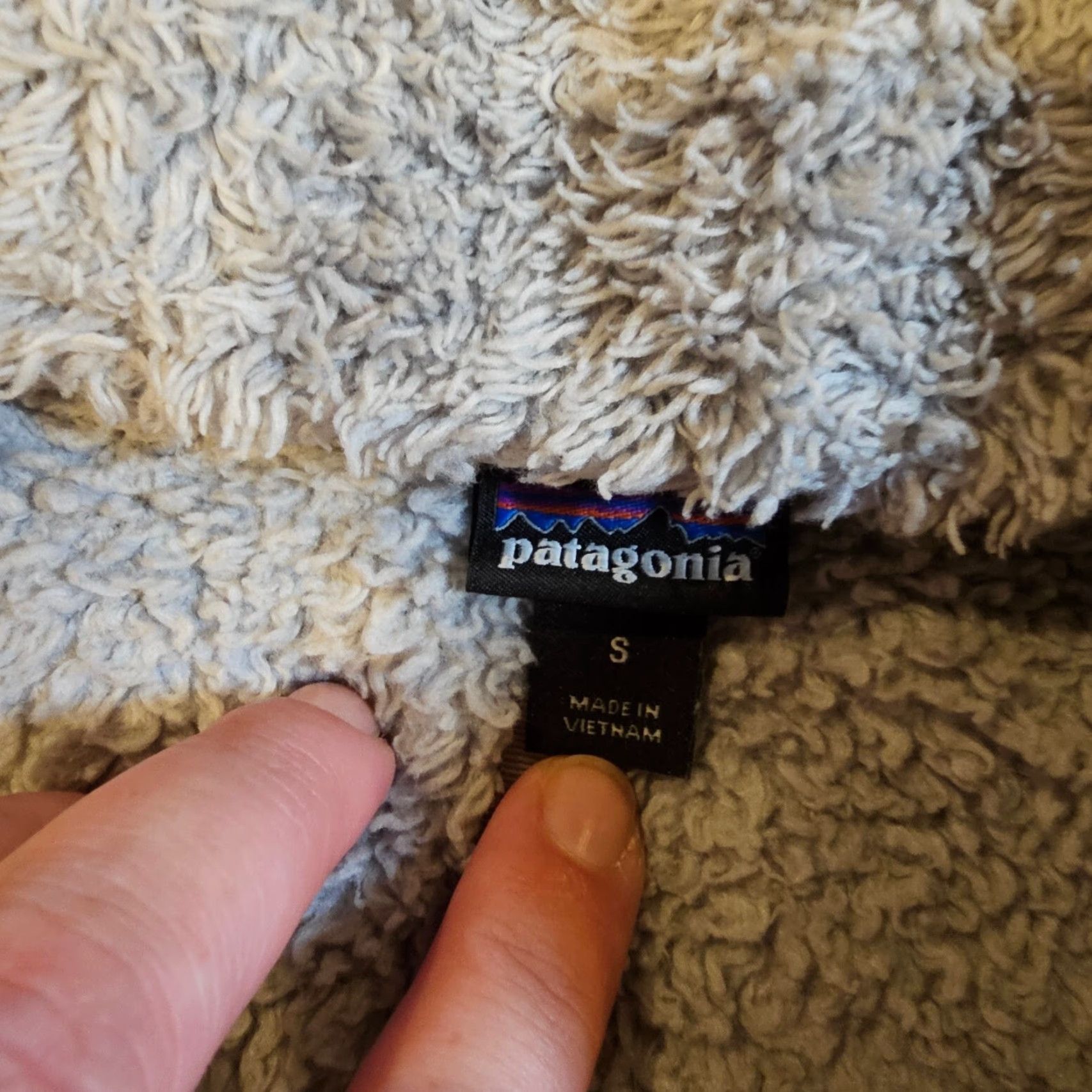 Patagonia Patagonia Sweatshirt Womens Small Gray Los Gatos Fuzzy Fleece 1/4 Zip Mock Neck Pullover Long Sleeve Size S / US 4 / IT 40 - 3 Thumbnail