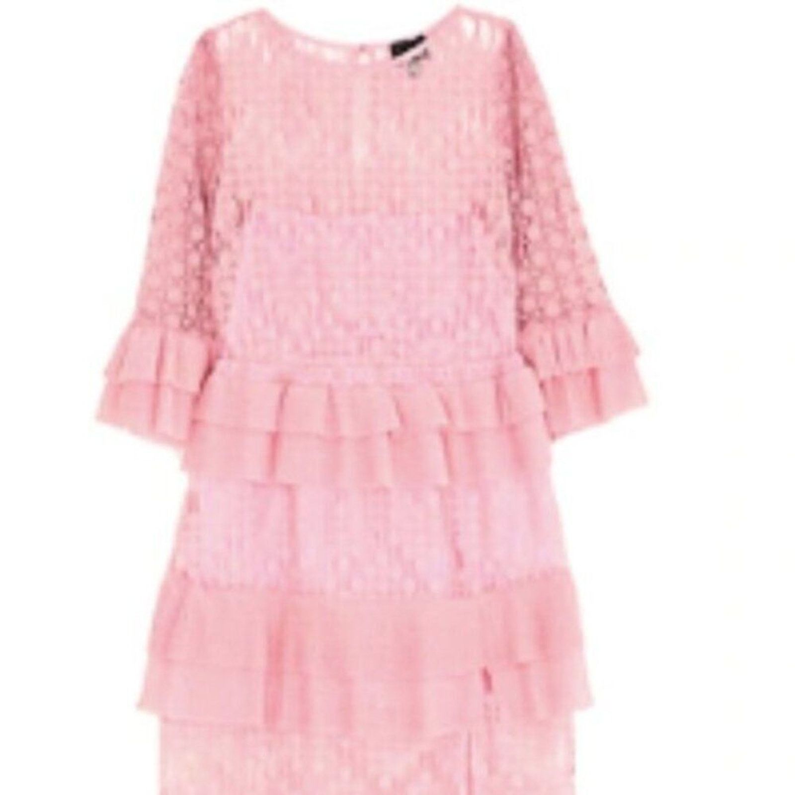 Just Cavalli Just Cavalli Lace maxi dress pink size 6 Size M / US 6-8 / IT 42-44 - 3 Thumbnail