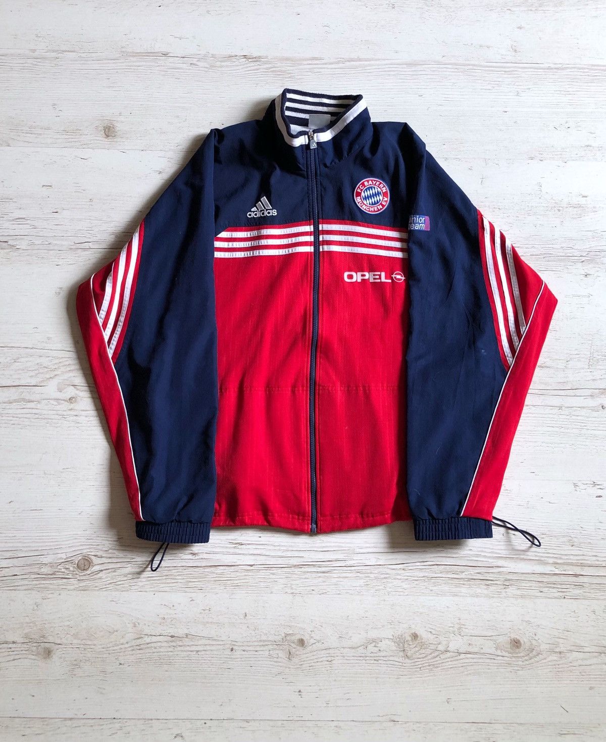 Adidas Vintage adidas 90’s Bayern munchen football jacket soccer Size US L / EU 52-54 / 3 - 1 Thumbnail