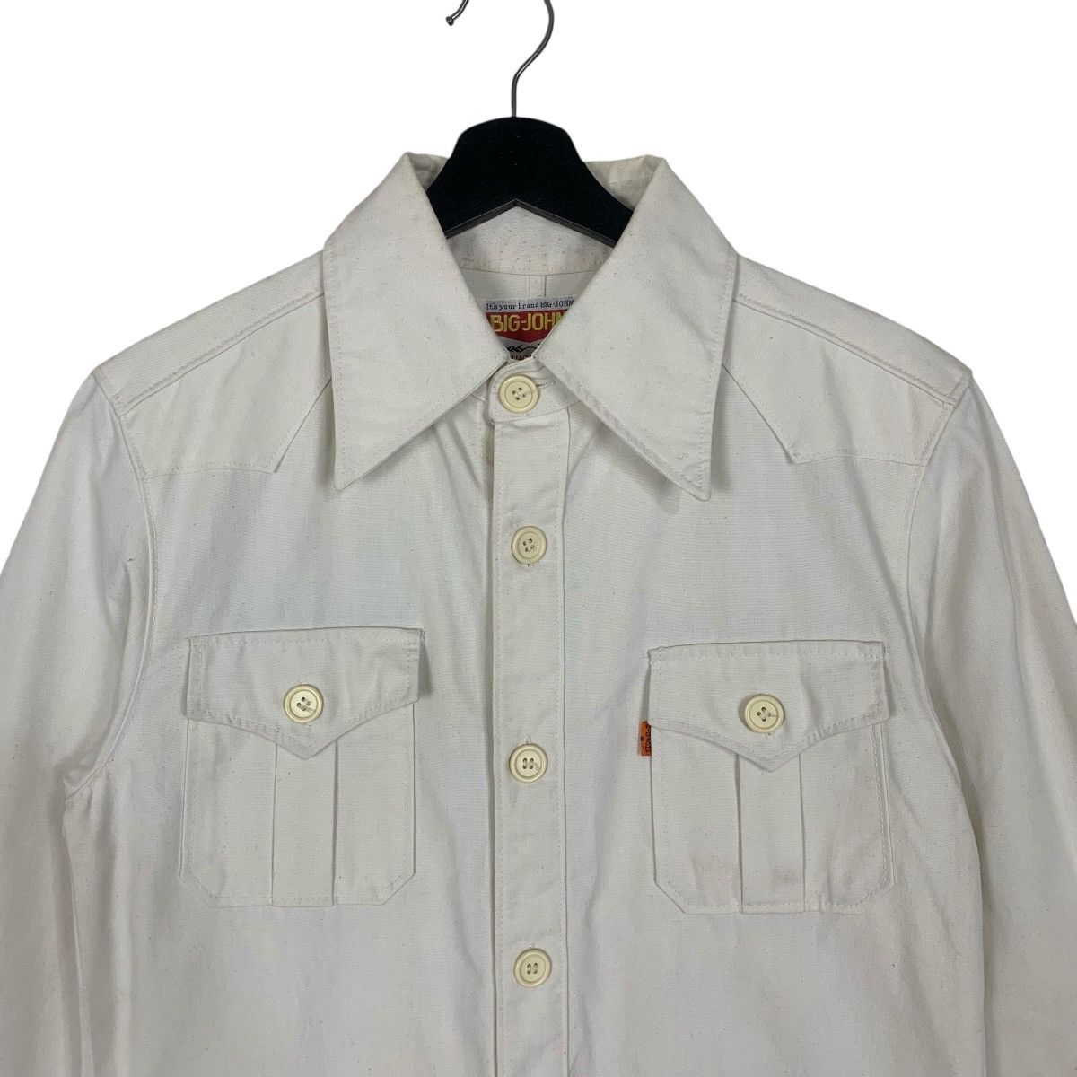 Big John × Vintage Vintage Big John AmericaDenim WorkWear Multi Pocket Jacket Size US S / EU 44-46 / 1 - 3 Thumbnail