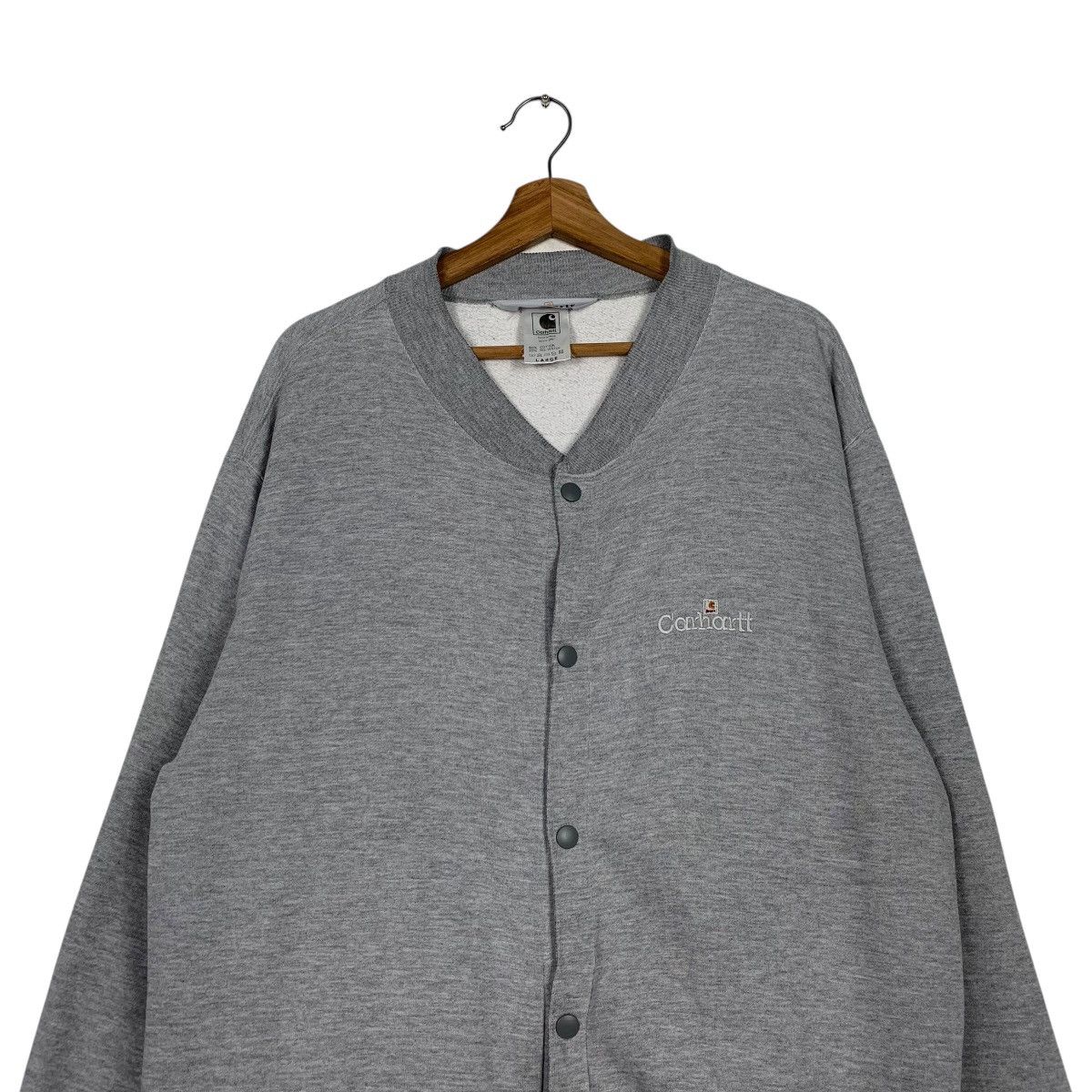 Carhartt Carhatt Snap Button Sweater Jacket Size US L / EU 52-54 / 3 - 2 Thumbnail