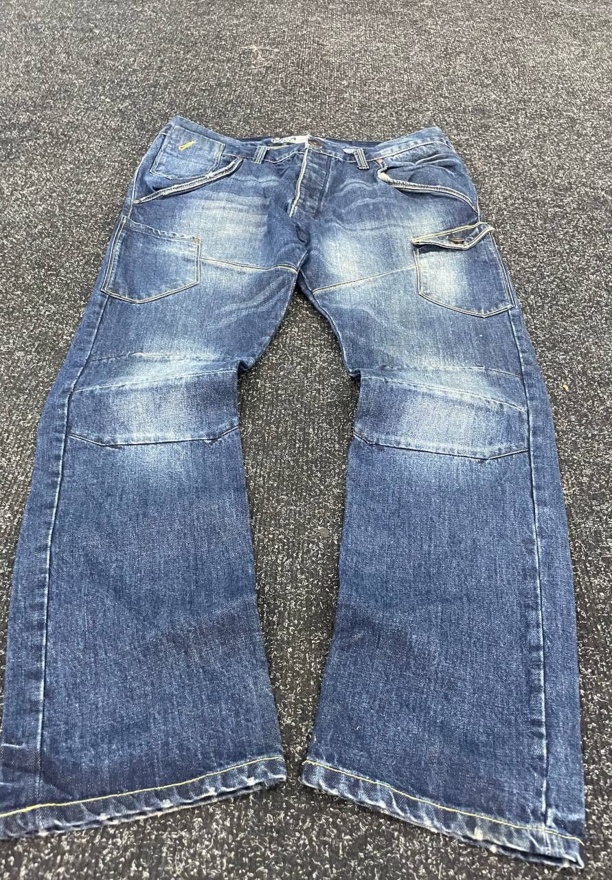 Hysteric Glamour × If Six Was Nine CRAZY HYSTERIC GLAMOUR STYLE L.G.B. WASHED DISTRESSED JEANS Size US 34 / EU 50 - 1 Thumbnail