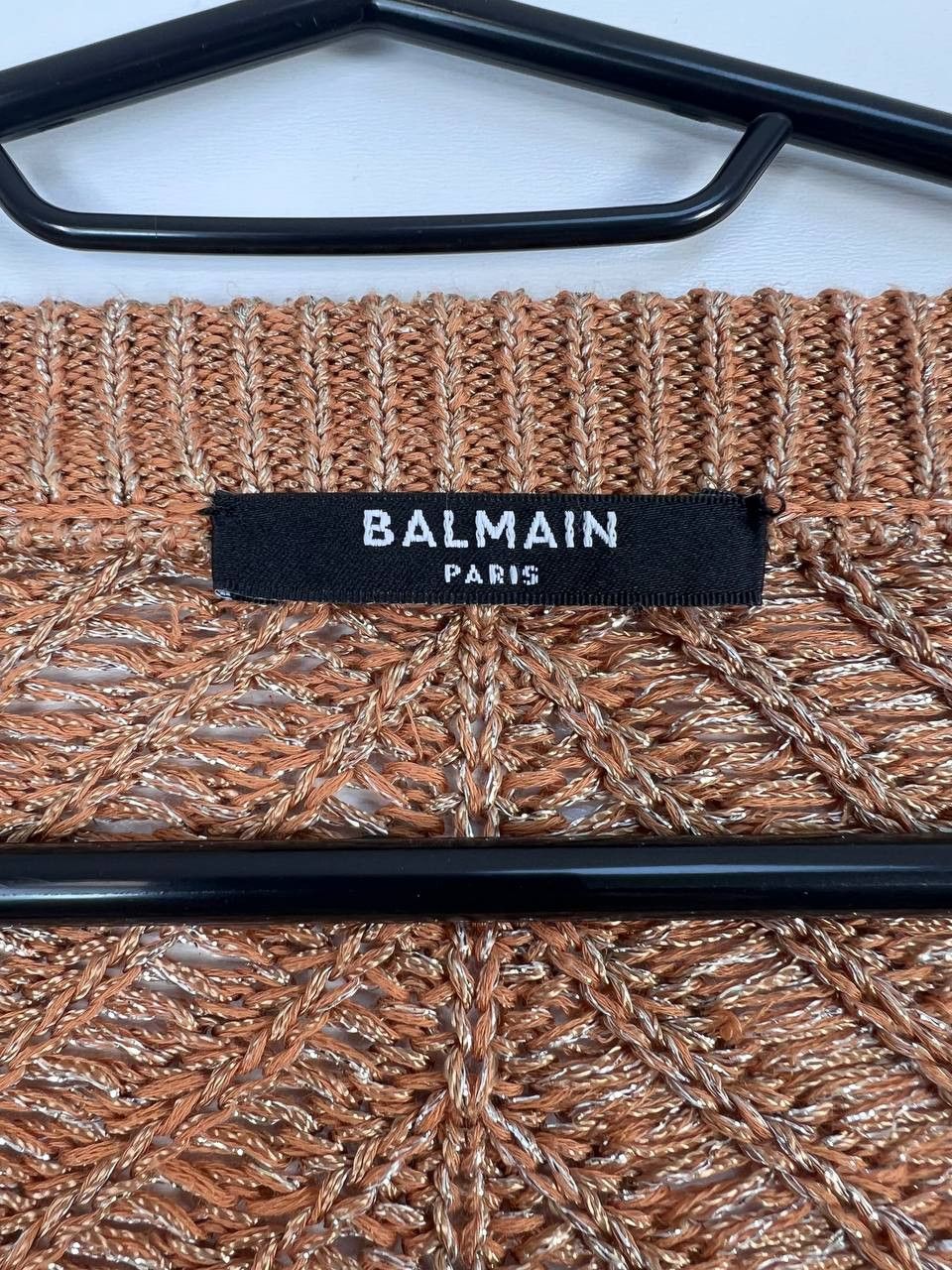 Balmain Balmain Knit Sweater Gold Buttons Womens Size M Size M / US 6-8 / IT 42-44 - 4 Thumbnail
