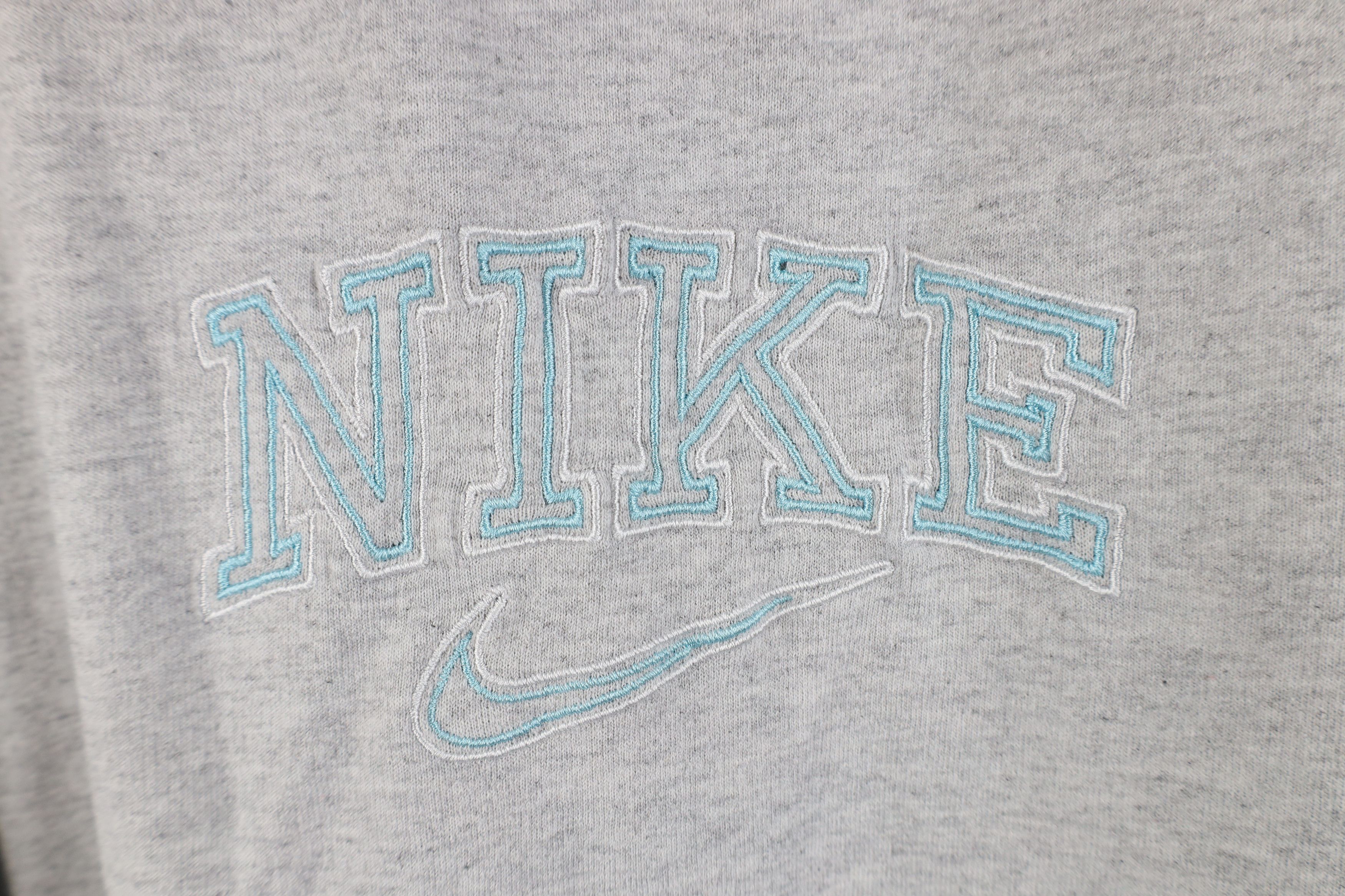 Vintage 90s Nike Spell Travis Scott Center Swoosh Sweatshirt