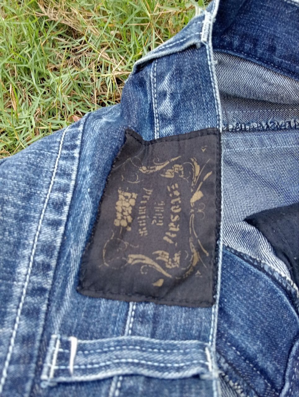 Japanese Brand JAPANESE ZEROSAIL DISTRESSED LOOK BLUE JEANS Size US 32 / EU 48 - 7 Thumbnail