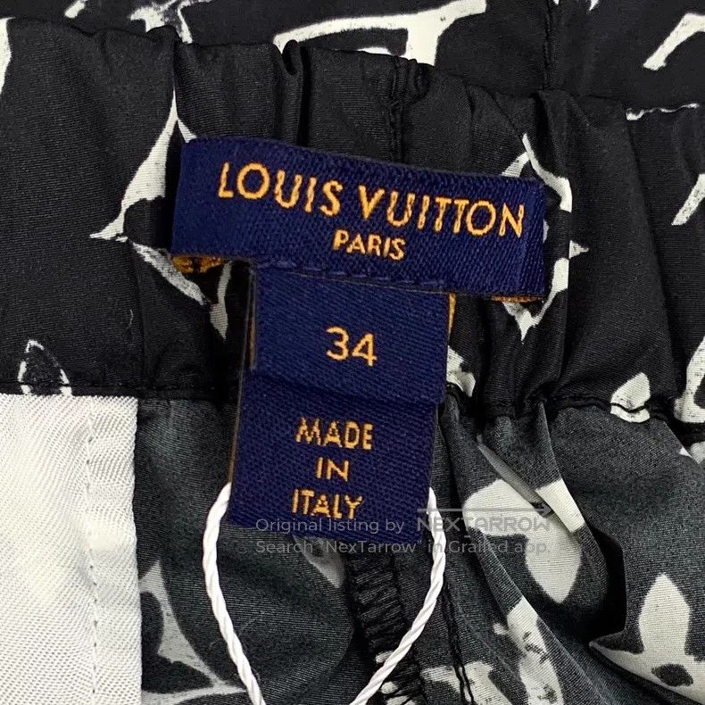 Louis Vuitton Louis Vuitton Black logo presbyopic full print corset casu Size US 34 / EU 50 - 6 Thumbnail