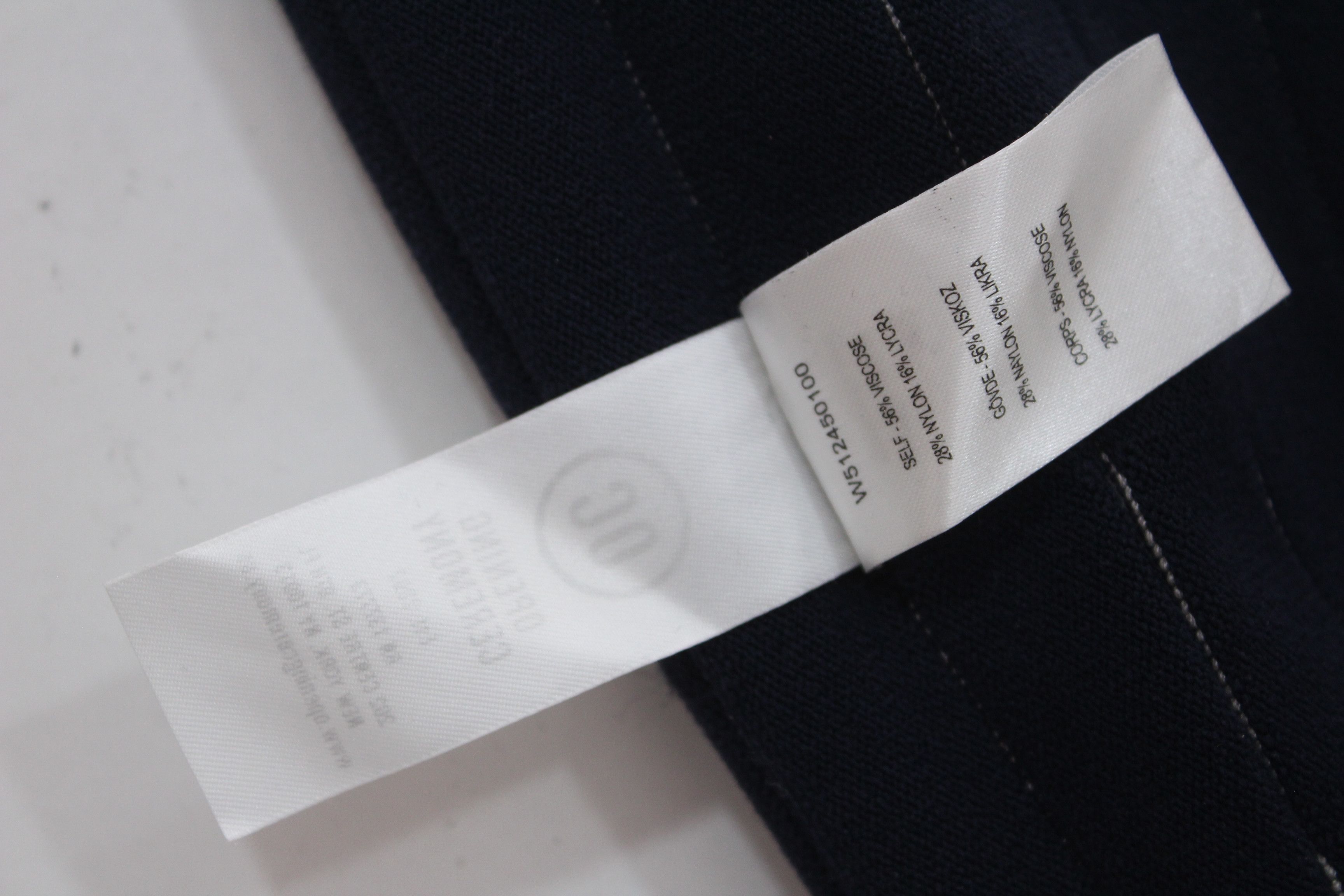 Opening Ceremony Opening Ceremony Striped Knit Pleated Mini Skirt Navy Size 34" / US 12 / IT 48 - 11 Thumbnail