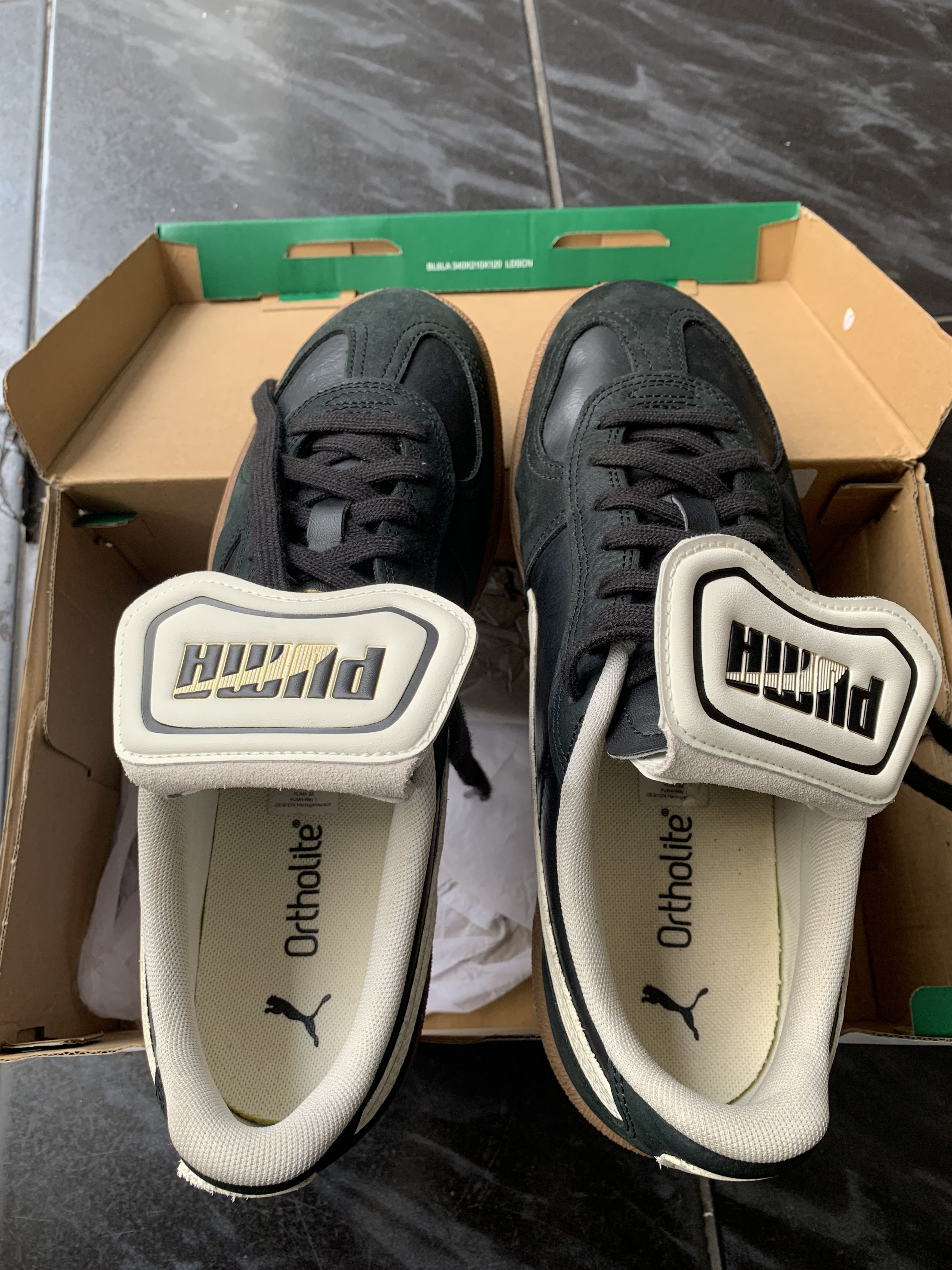 Puma Puma Palermo Black Gum Sole Size US 10 / EU 43 - 9 Thumbnail
