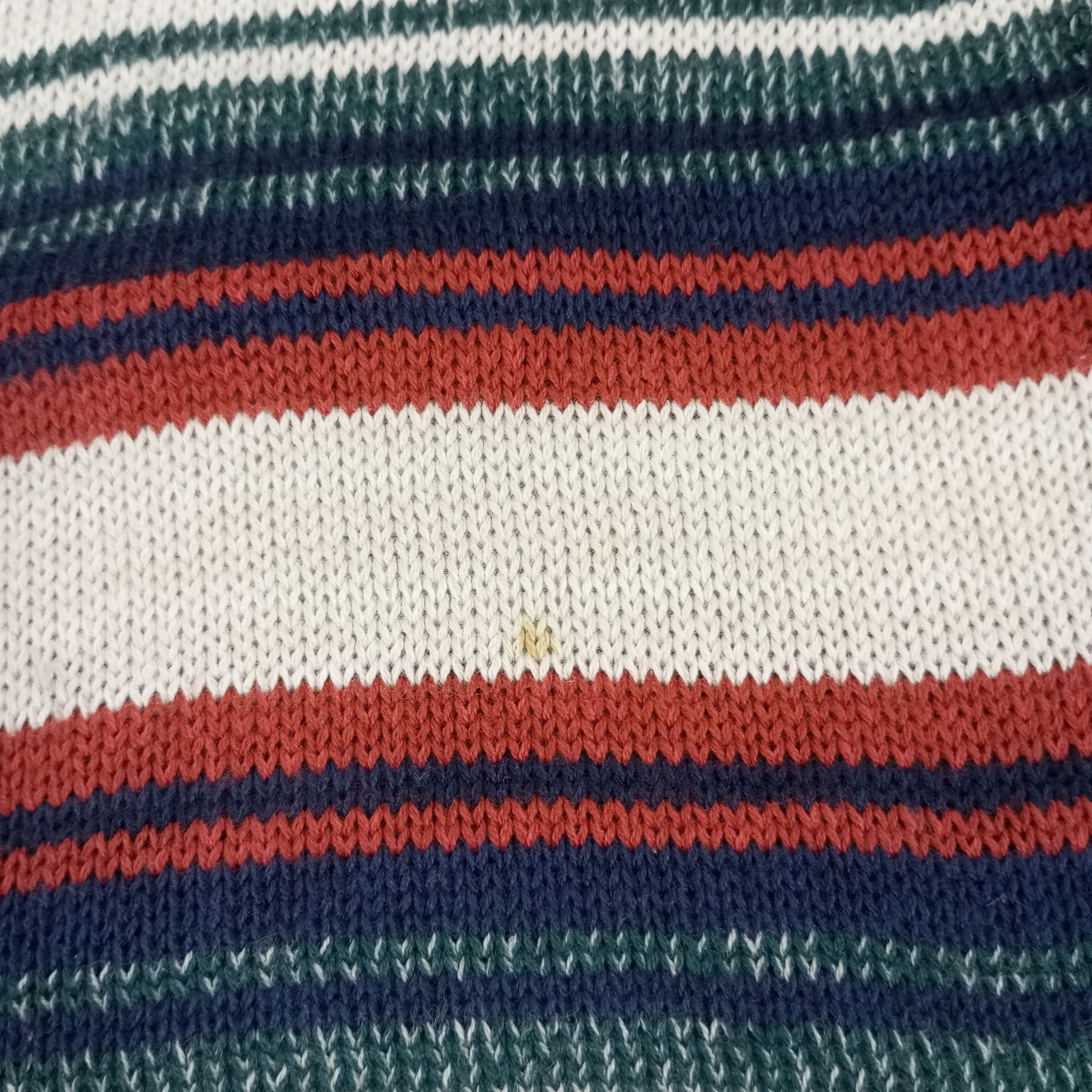 Vintage Sorri Dere Stripes Pocket Design Cardigan Sweater Size M / US 6-8 / IT 42-44 - 7 Thumbnail