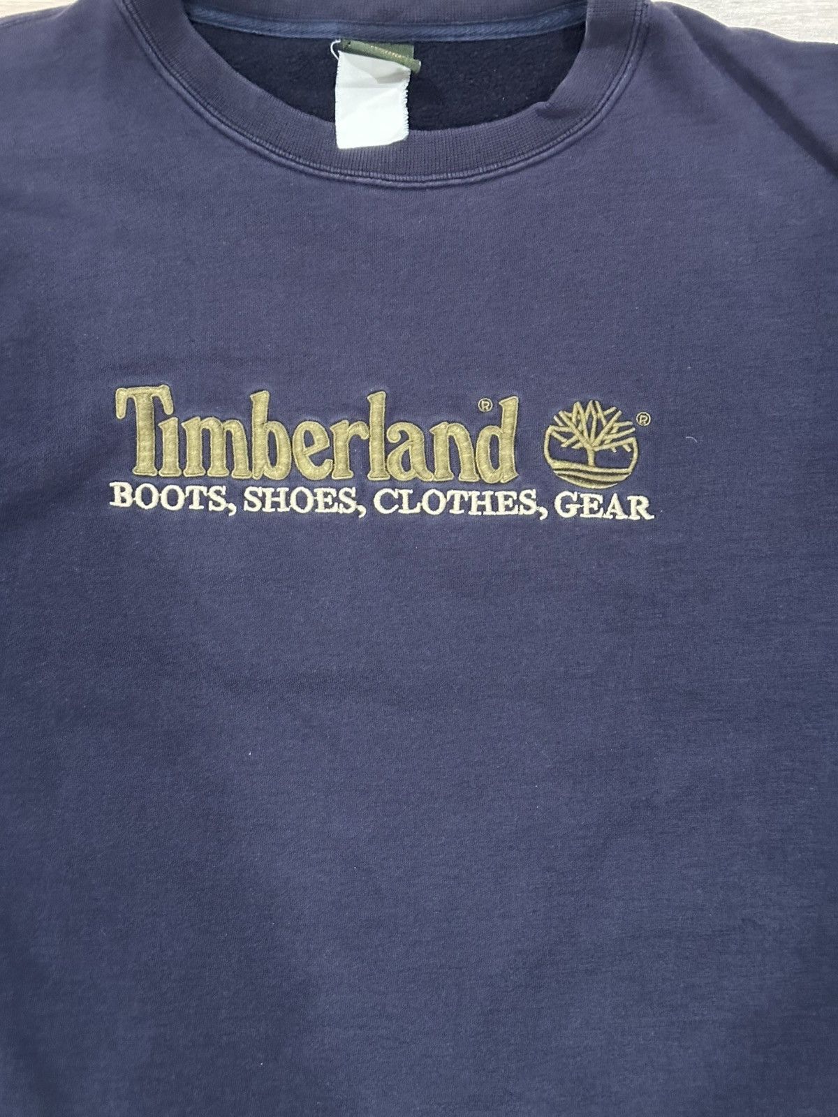 Timberland Vintage 90s Timberland Embroidered Crewneck XL Size US XL / EU 56 / 4 - 2 Thumbnail