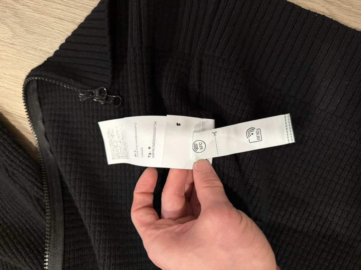 Stone Island Ghost Waffle-Knit Virgin Wool Zip-Up Cardigan Size US M / EU 48-50 / 2 - 9 Thumbnail