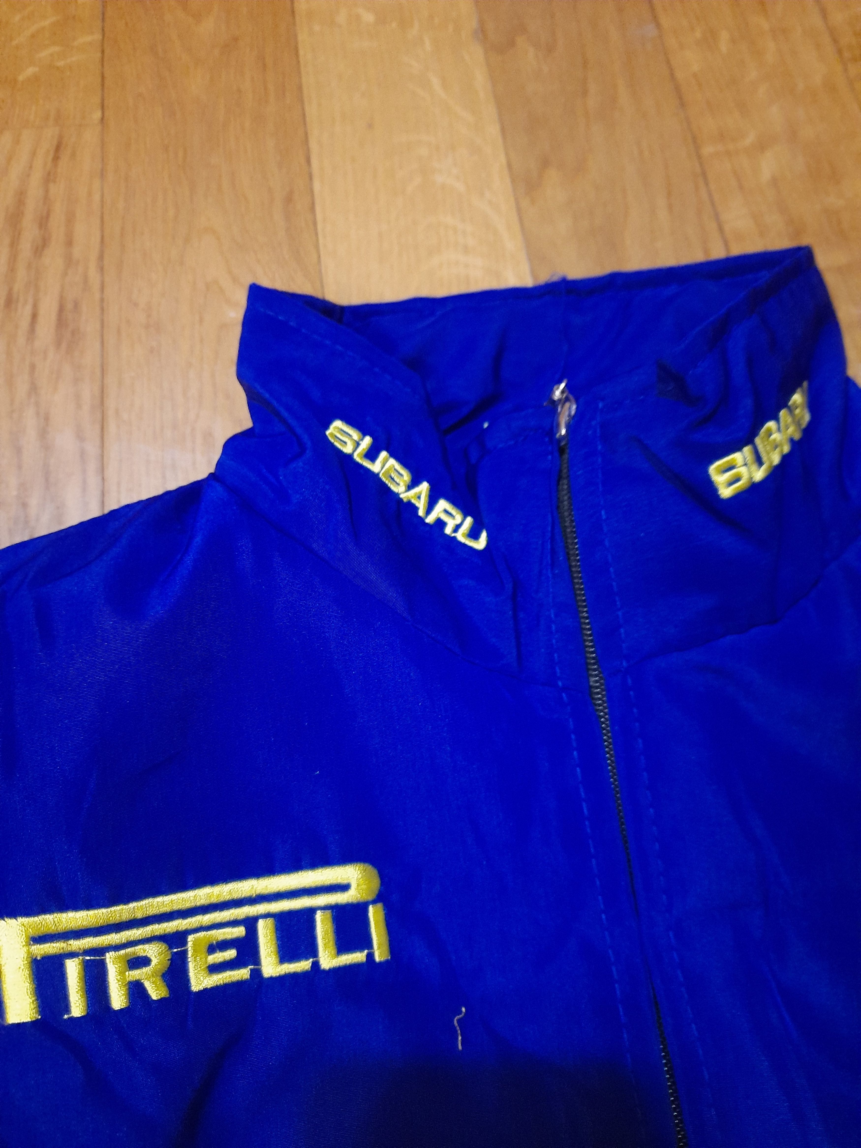Formula 1 Subaru Rally Racing Puffer Jacket Size US L / EU 52-54 / 3 - 6 Thumbnail