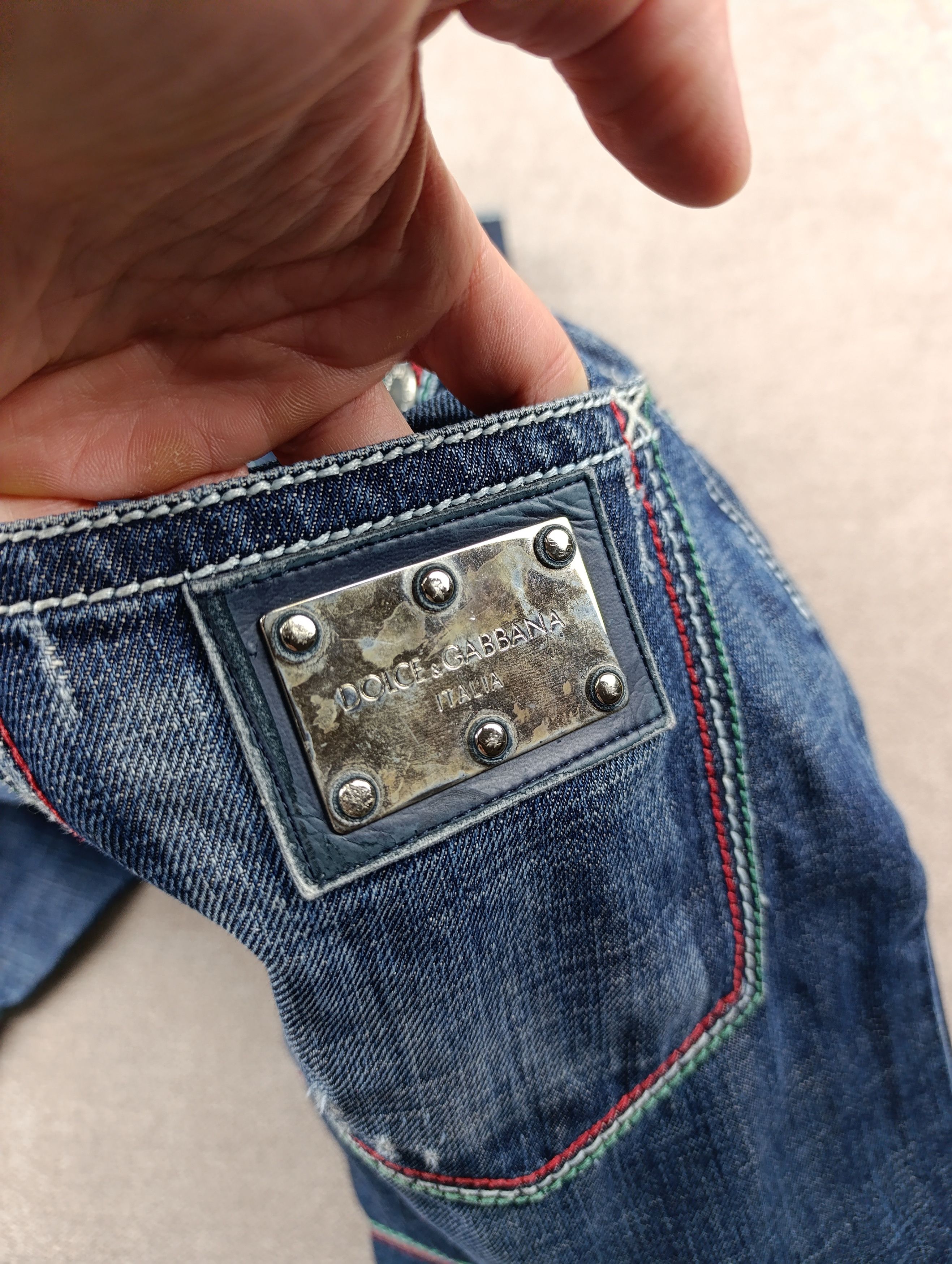 Dolce & Gabbana DOLCE GABBANA MENS DENIM SHORTS Size US 32 / EU 48 - 3 Thumbnail