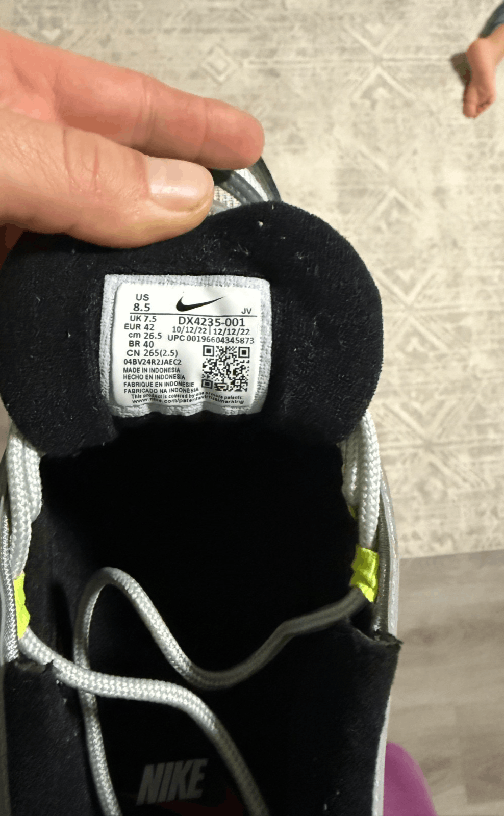 Nike Nike Air Max 97 Icons Mens Neon Green Sneakers Shoes Black Size US 8.5 / EU 41-42 - 4 Thumbnail