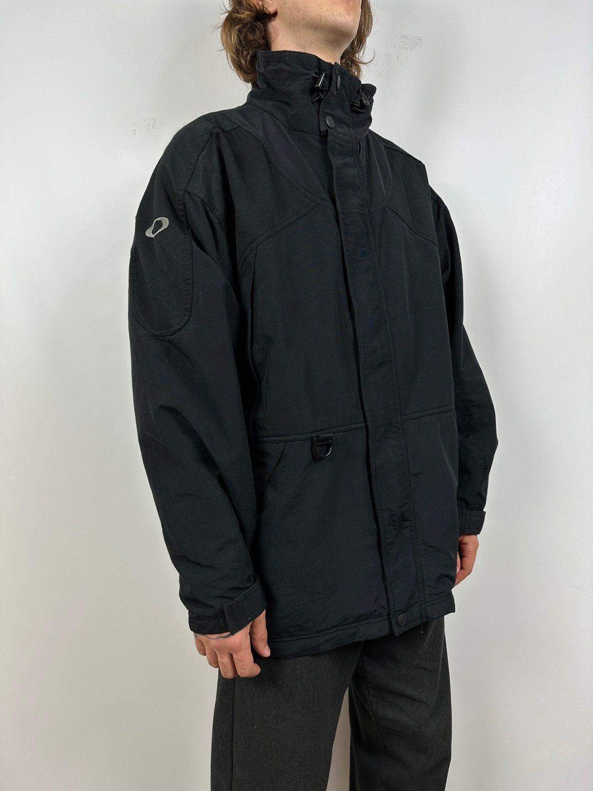 Oakley Vintage Oakley Software Double Logo Gorpcore Style Jacket Size US XL / EU 56 / 4 - 1 Thumbnail