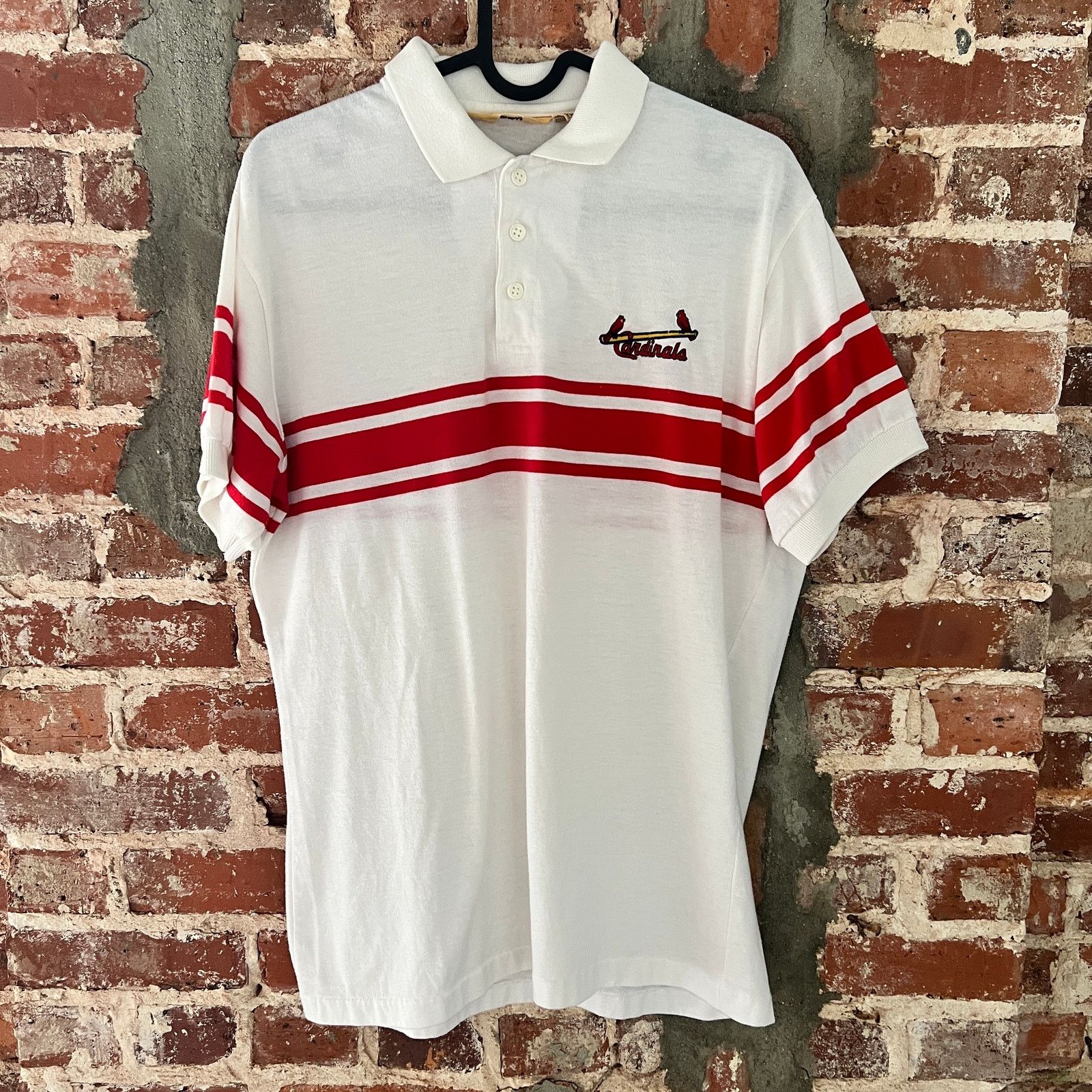 Logo 7 RARE VTG Logo 7 St. Louis Cardinals Mens Polo Shirt M 20x27 Size US M / EU 48-50 / 2 - 5 Thumbnail