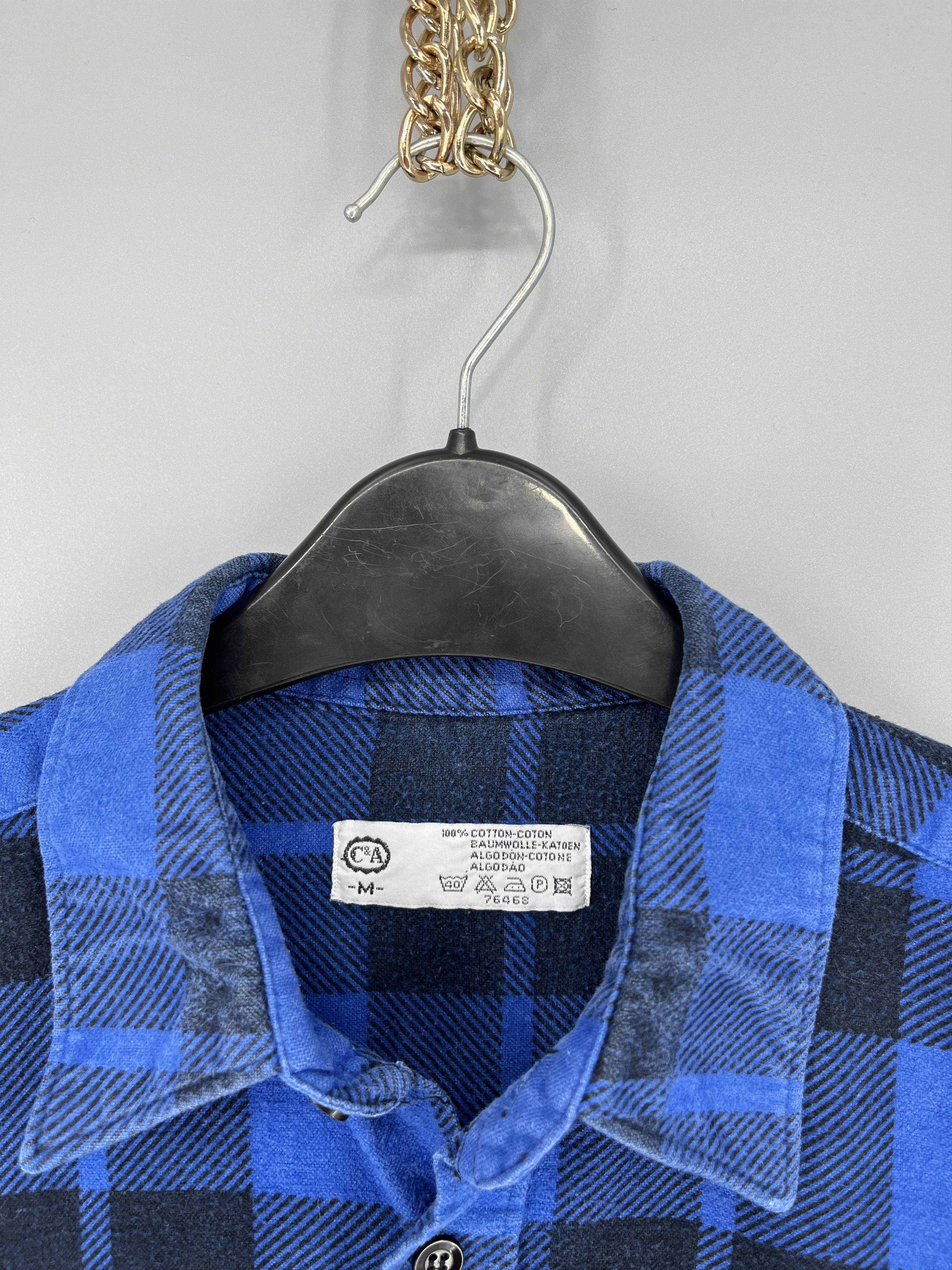 Flannel × Vintage Vintage Y2K Flannel Shirt Travis Scott Style Size US M / EU 48-50 / 2 - 6 Thumbnail