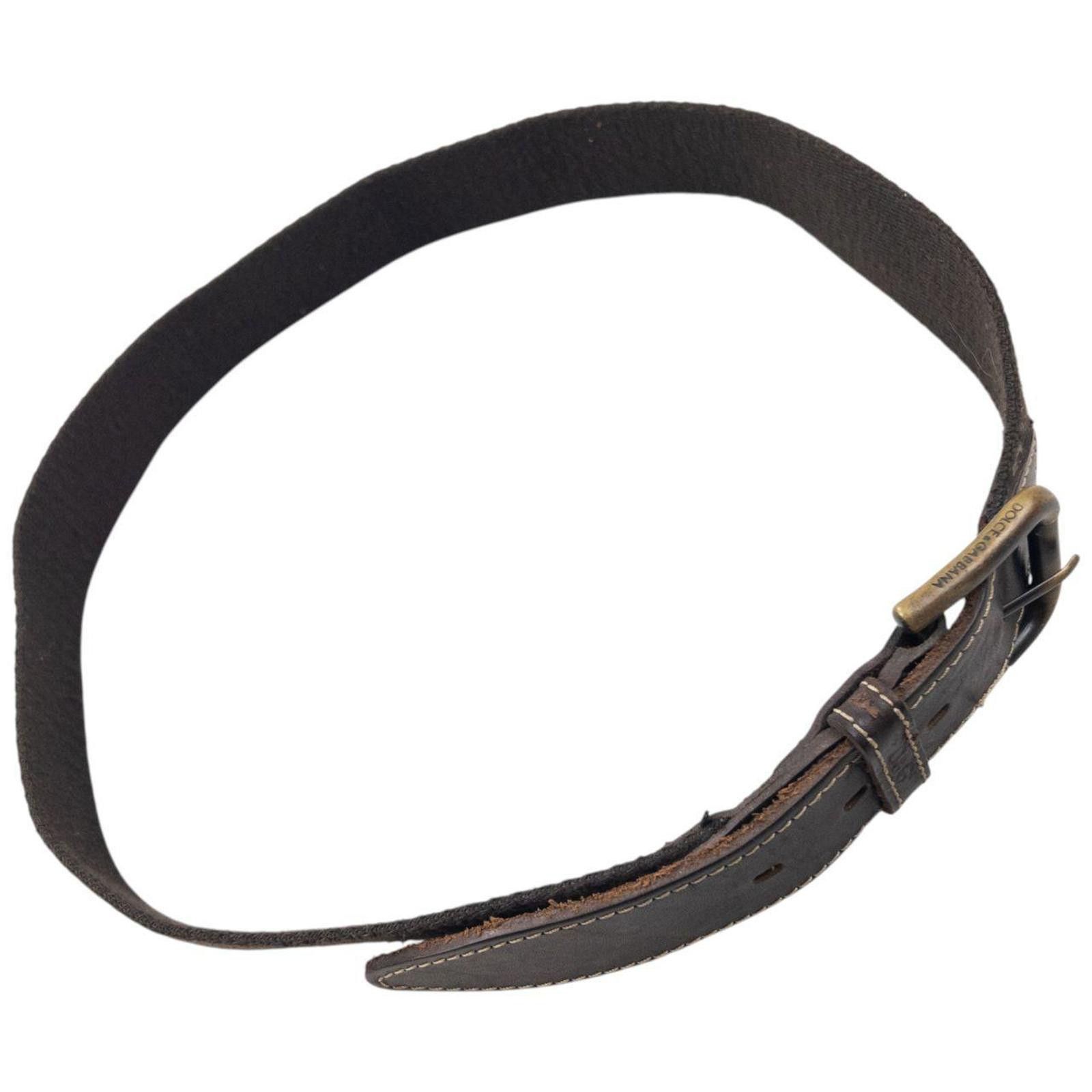 Dolce & Gabbana Vintage 2000s Dolce & Gabbana Monogram Belt Size W32 Size ONE SIZE - 4 Thumbnail