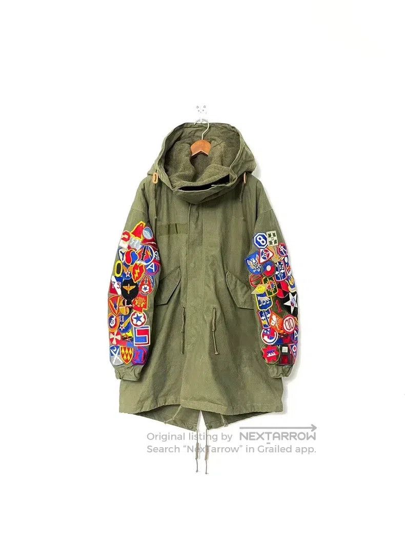 READYMADE Ready Made Long Fishtail Parka, Camo, Badges, Fish Tail, C Size US S / EU 44-46 / 1 - 1 Thumbnail
