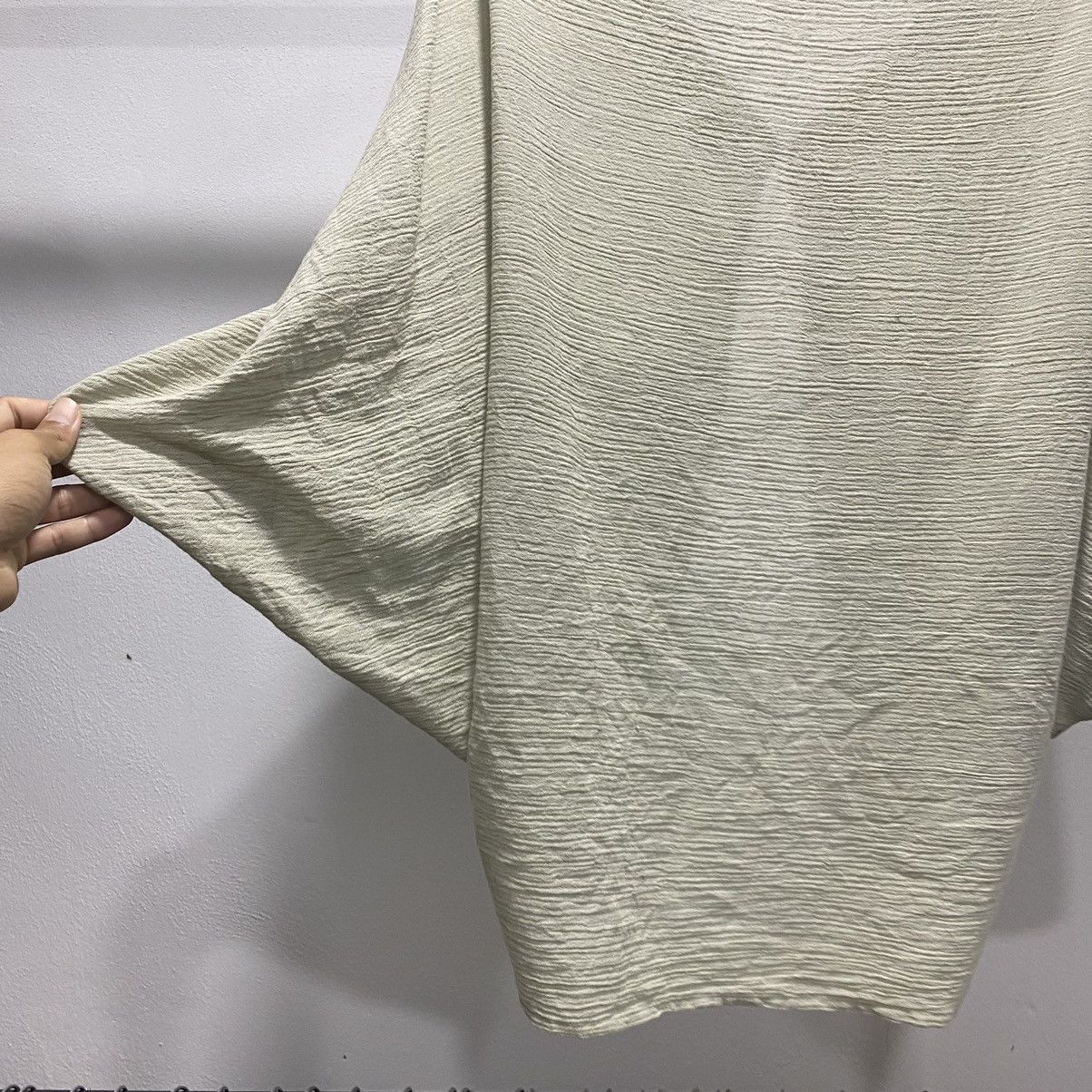 Issey Miyake × Japanese Brand × Vintage 💥Issey Miyake Pleats Please Homme Plisse Style Cardigan 90s Size US M / EU 48-50 / 2 - 13 Thumbnail