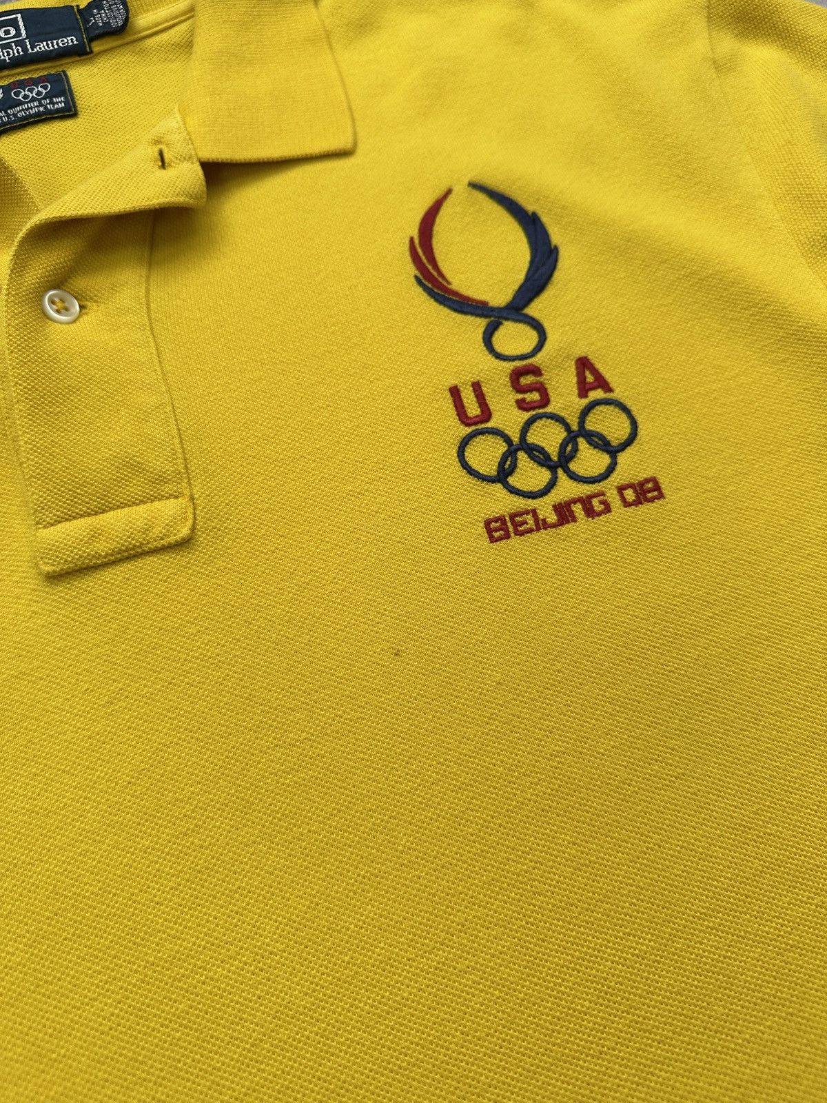 Polo Ralph Lauren Vintage Polo Ralph Lauren T-Shirt USA Olympics Beijing 2008 Size US L / EU 52-54 / 3 - 7 Thumbnail