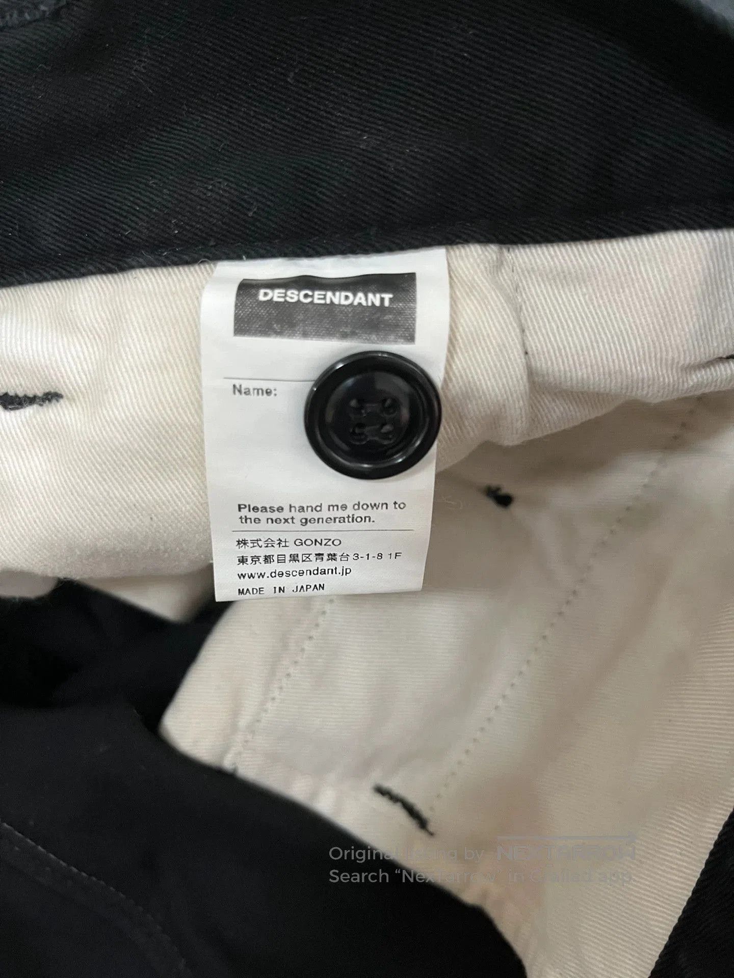 Descendant descendant DC. Size US 28 / EU 44 - 5 Thumbnail