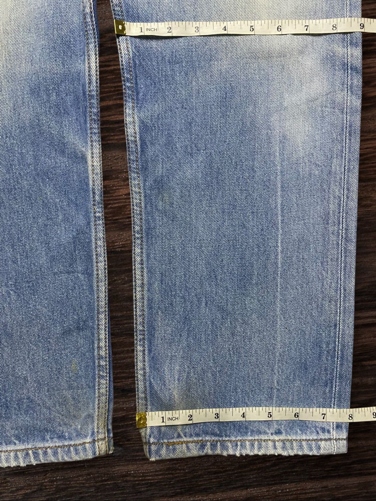 Levi's Vintage Levis 501 Faded Wash Distressed Loose Jeans Size US 32 / EU 48 - 16 Thumbnail