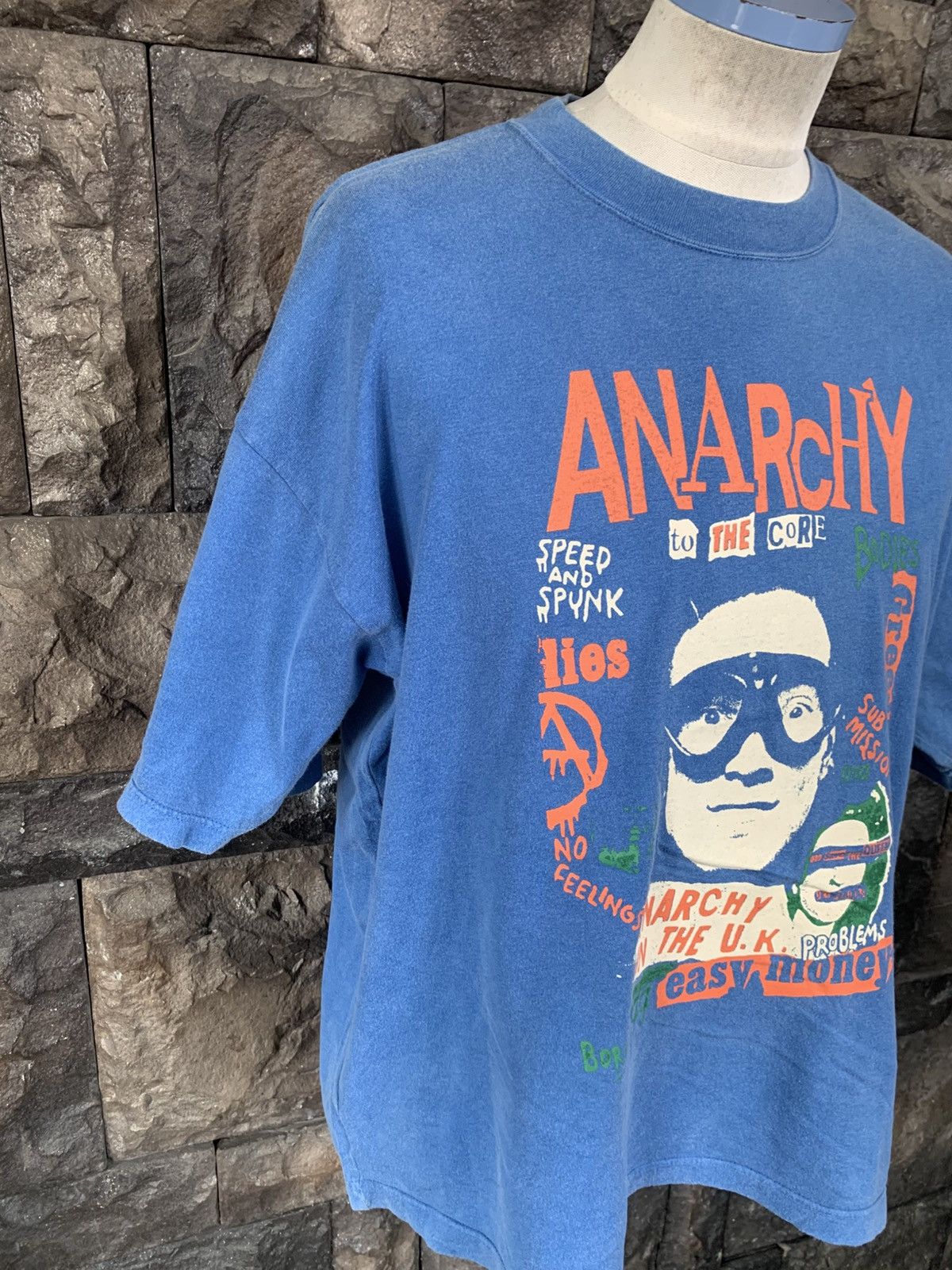 Band Tees Vintage 90s Sex Pistols Anarchy In The UK Punk Rock Band Size US L / EU 52-54 / 3 - 4 Thumbnail