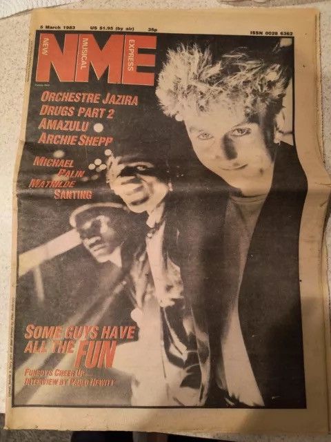 Hysteric Glamour × Vintage Vintage NME 80s Music Magazine 1983 Funboys three Paul Welle Size ONE SIZE - 7 Thumbnail
