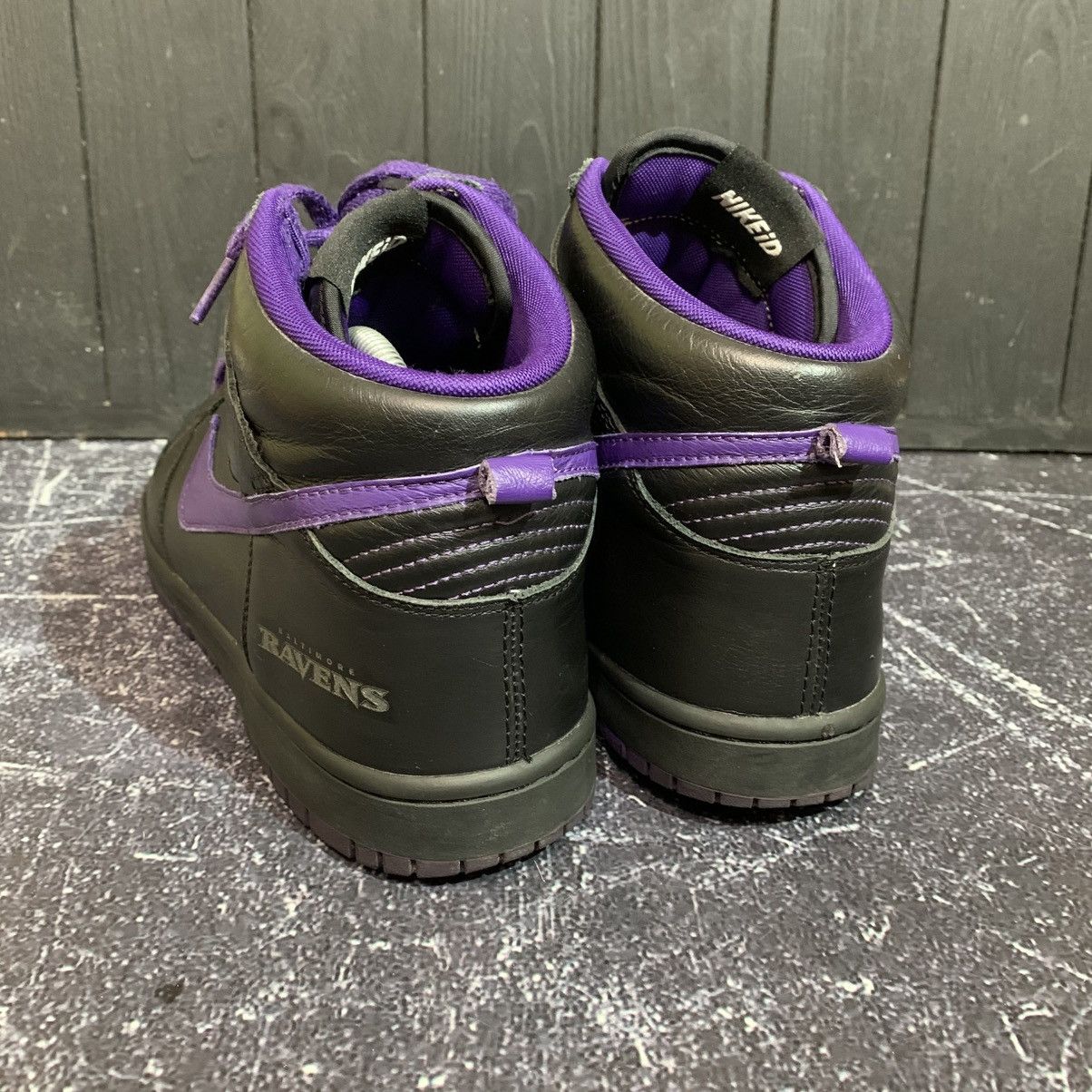 Nike Baltimore Ravens Nike Dunk Men’s Shoes size 11.5 US 45.5 EU Size US 11.5 / EU 44-45 - 7 Thumbnail
