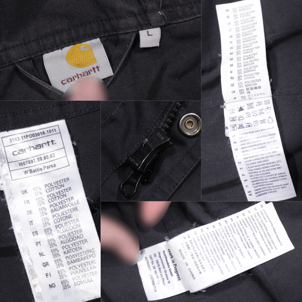 Carhartt Battle Faded Parka Size L / US 10 / IT 46 - 8 Thumbnail