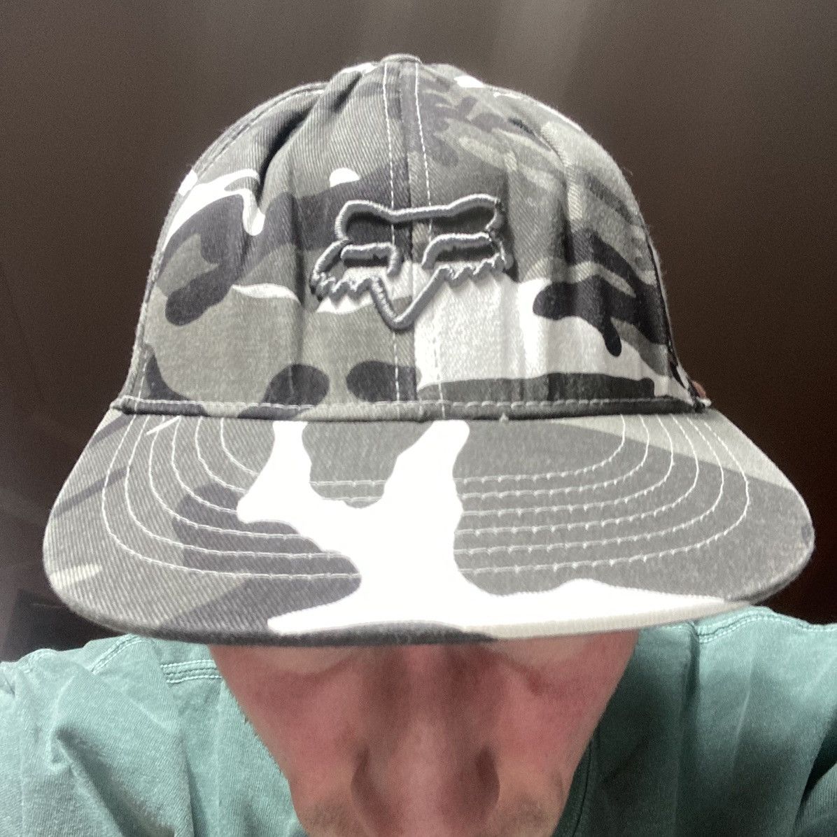 Fox Racing vintage fox racing flexfit camo hat size small medium Size ONE SIZE - 1 Thumbnail