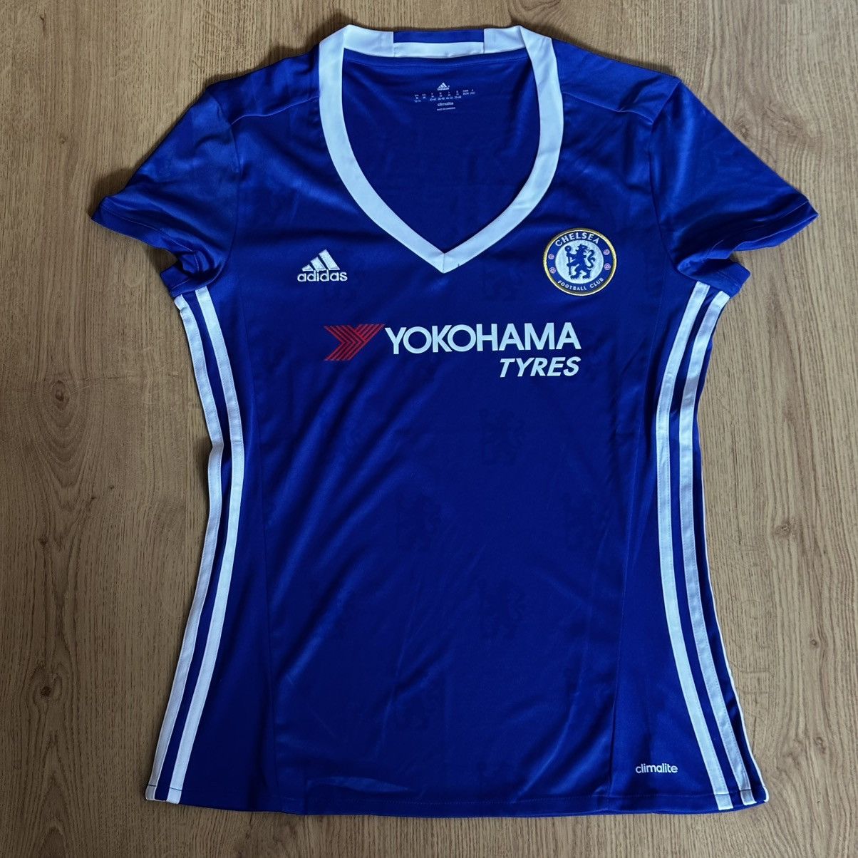 Adidas Chelsea Home Football Shirt 2016/17 Women Adidas Size M / US 6-8 / IT 42-44 - 1 Thumbnail