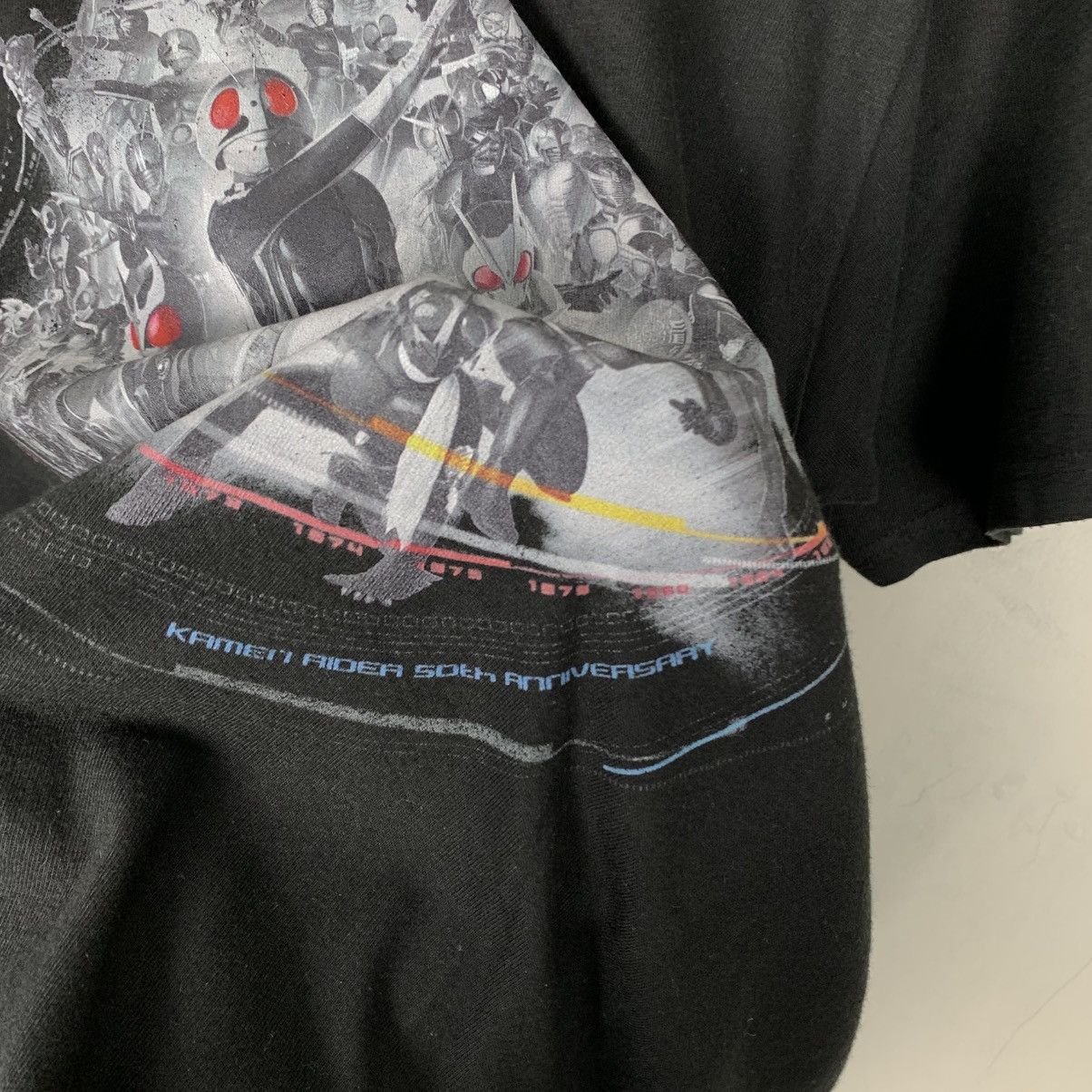 Japanese Brand × Vintage KamenRider 50th Anniversary T-shirt Bandai Size US L / EU 52-54 / 3 - 7 Thumbnail