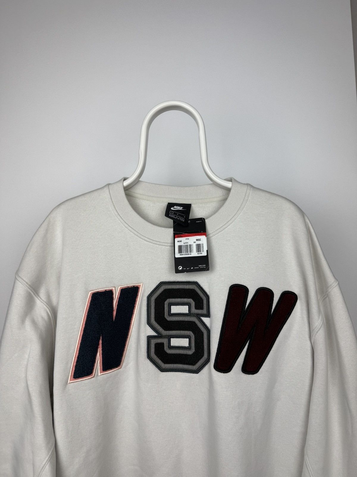 Nike Nike NSW Crewneck Sweater Size Large Grey Size US L / EU 52-54 / 3 - 2 Thumbnail
