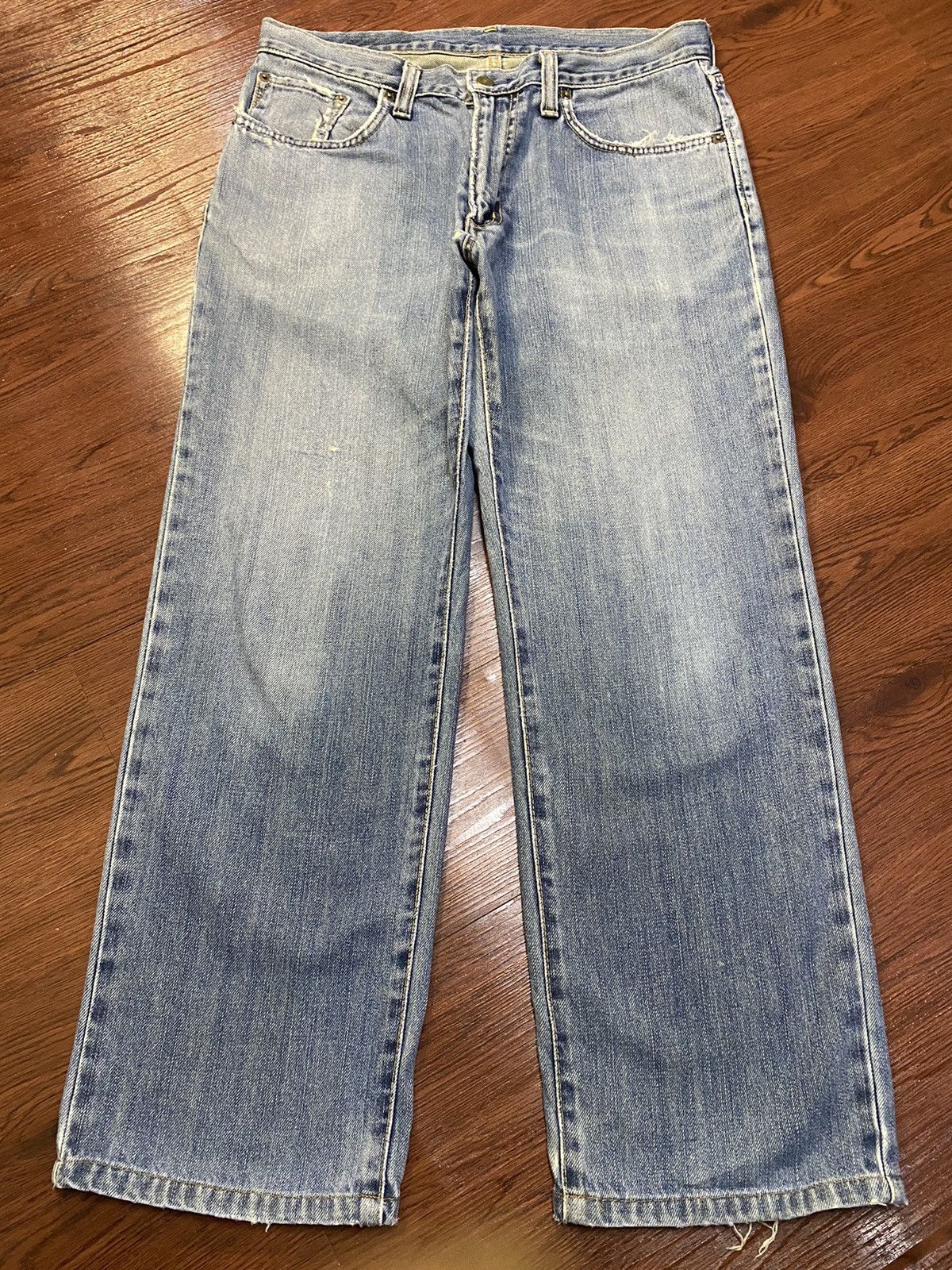 Edwin Vintage Edwin404 Japan Faded Wash Baggy Jeans Size US 34 / EU 50 - 1 Thumbnail