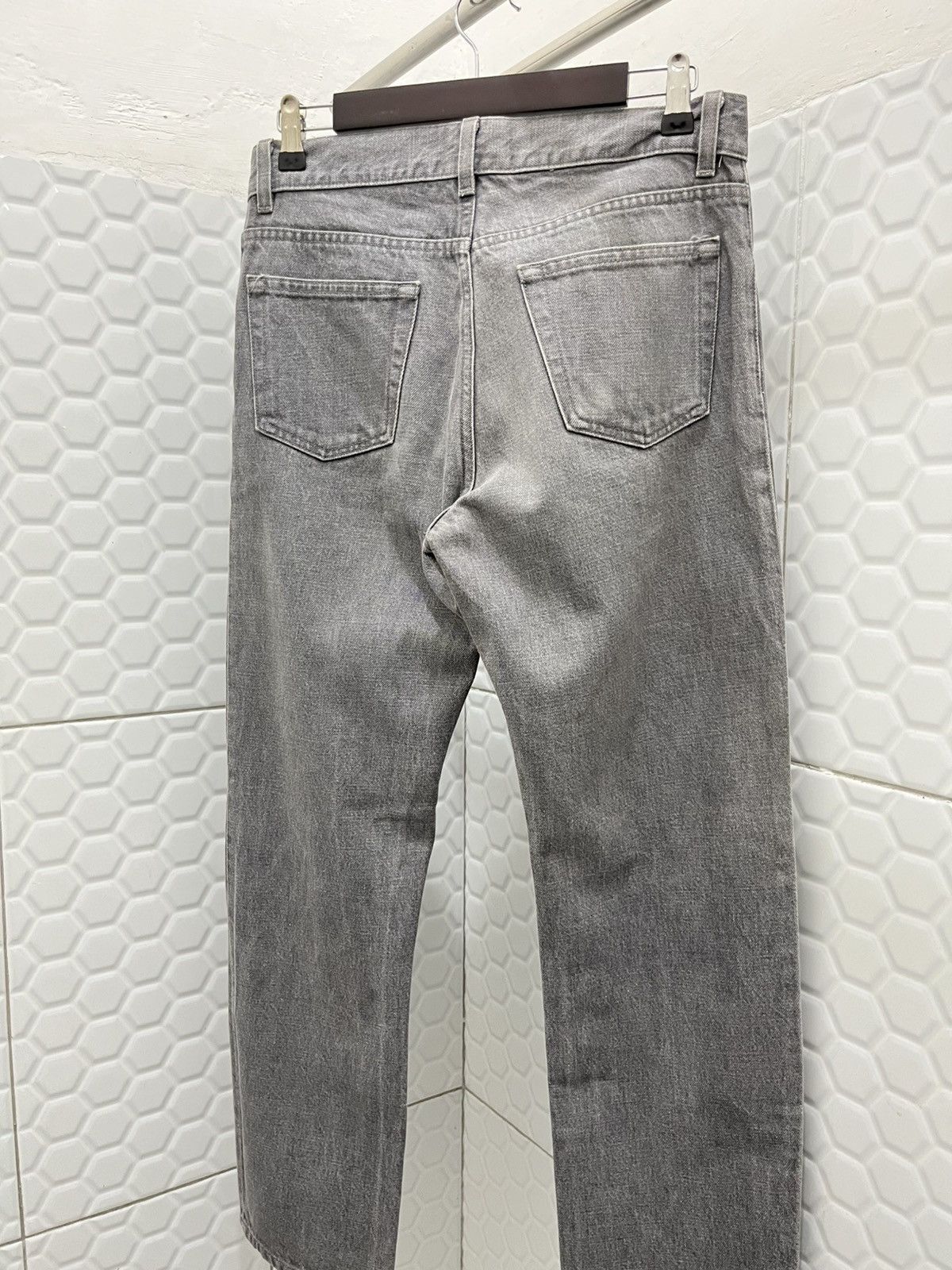 Helmut Lang Archive Helmut Lang Grey Denim Size US 31 - 11 Thumbnail