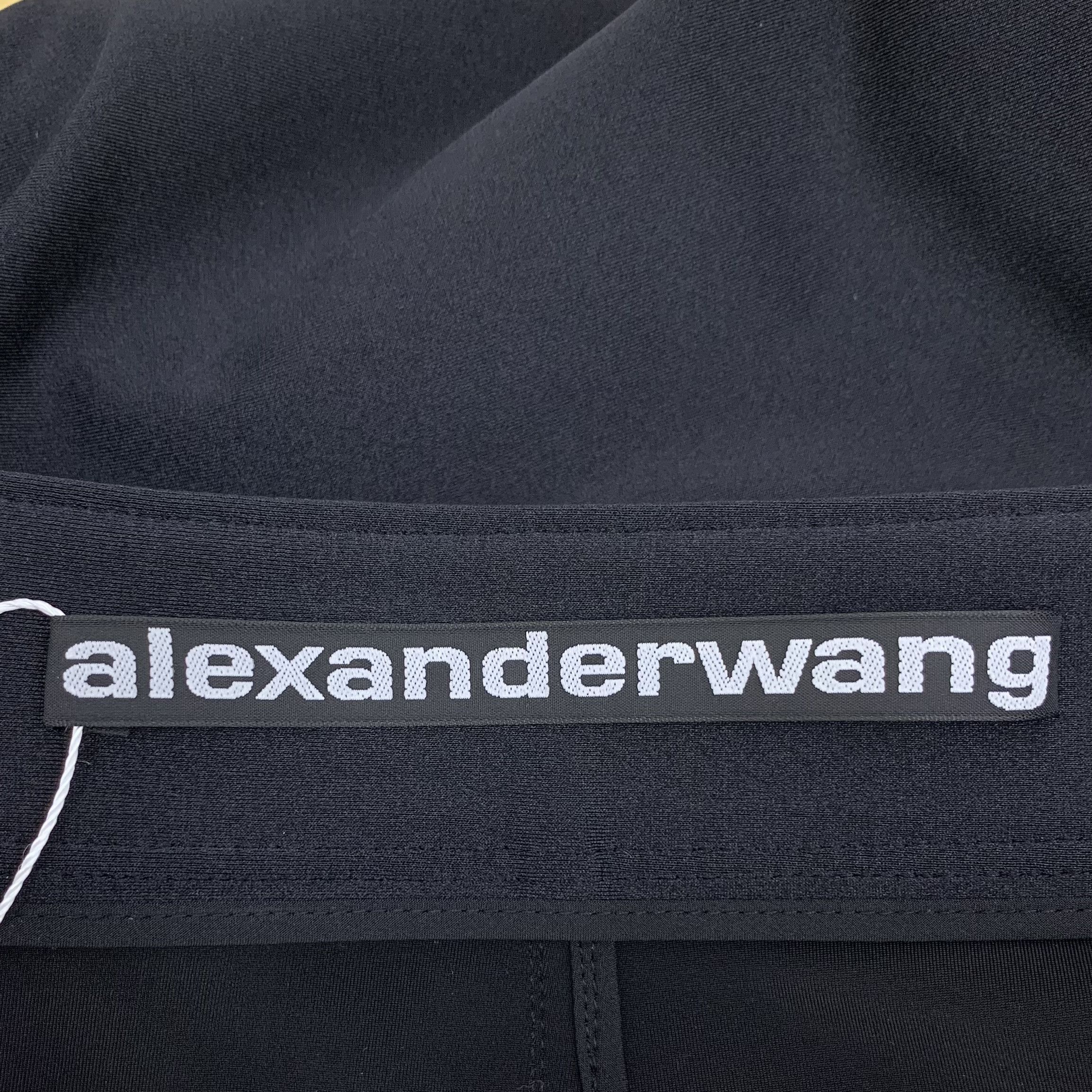 Alexander McQueen Alexander Wang Pants – Black Casual Pants (Size L) Size US 36 / EU 52 - 2 Thumbnail