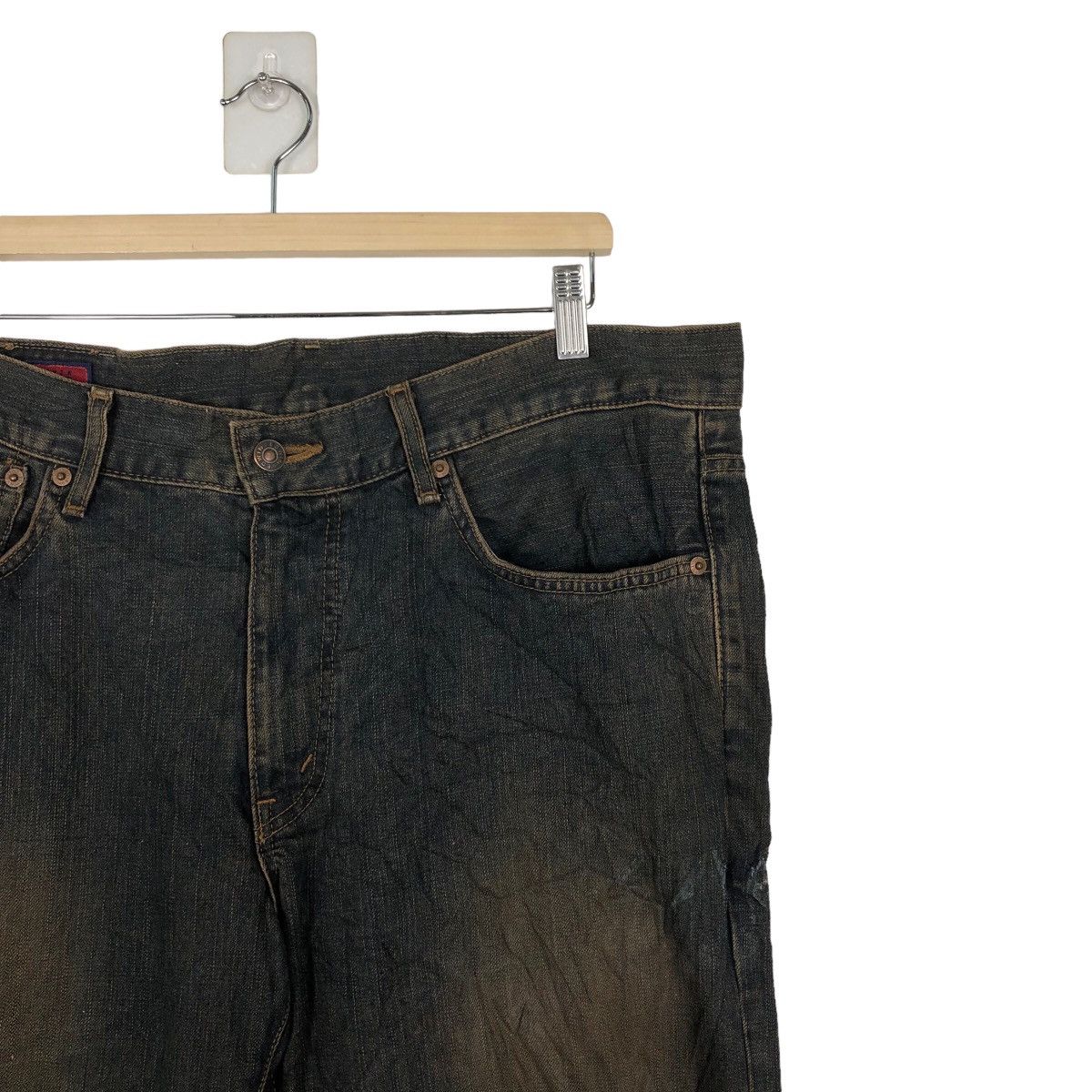 Japanese Brand 🔥90’s Vintage Distressed Denim Jeans Edwin 503 Regular Punk Size US 37 - 5 Thumbnail