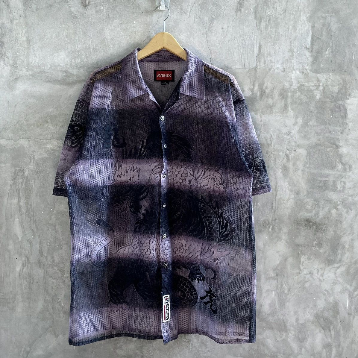 Avirex RARE🔥Avirex Tiger VS Dragon shirt Size US XXL / EU 58 / 5 - 1 Thumbnail
